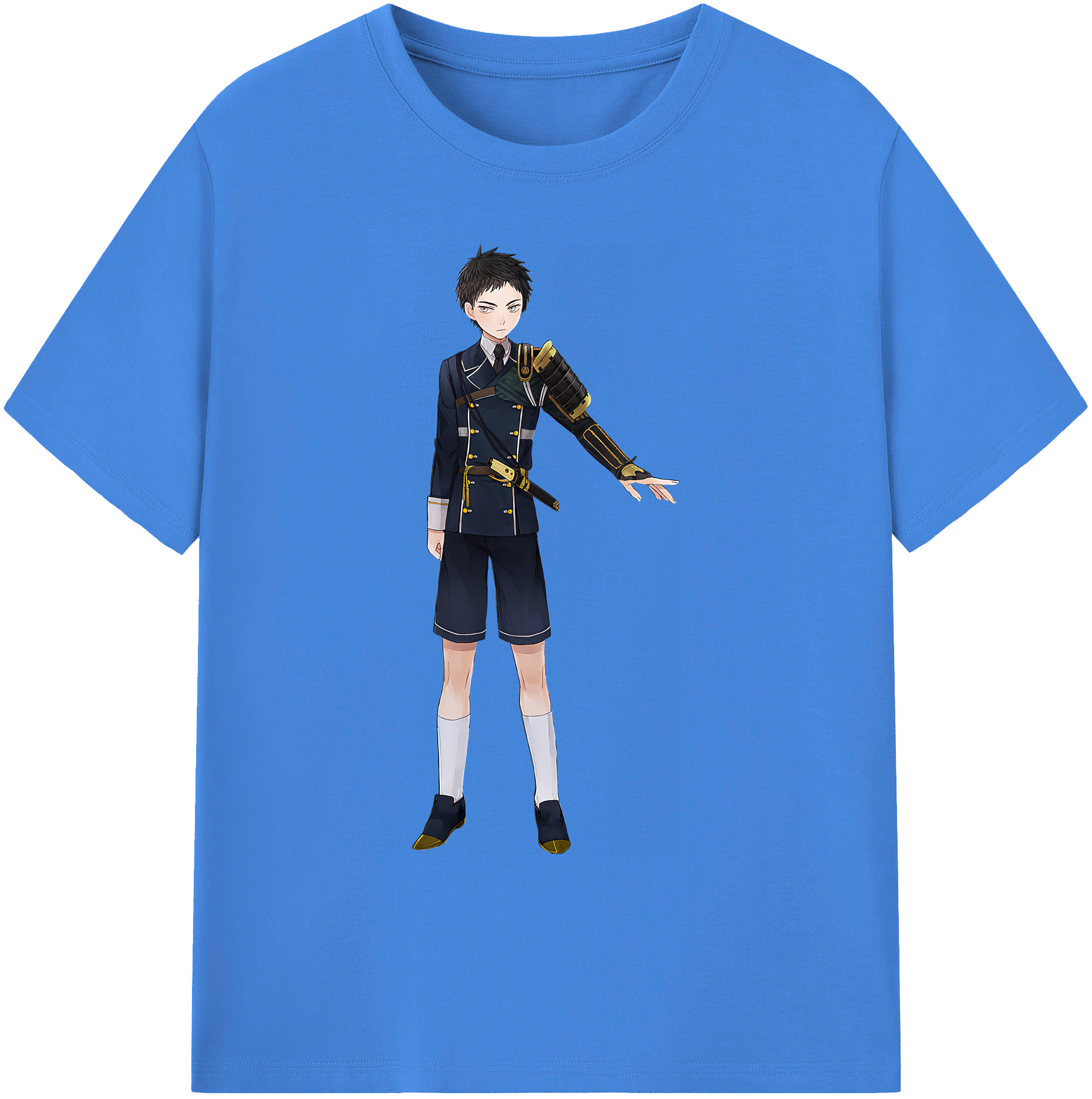 （画像用） 刀剣乱舞 Touken Ranbu 綿100％ メンズ半袖Tシャツ｜肌触りやわらか＆通気性