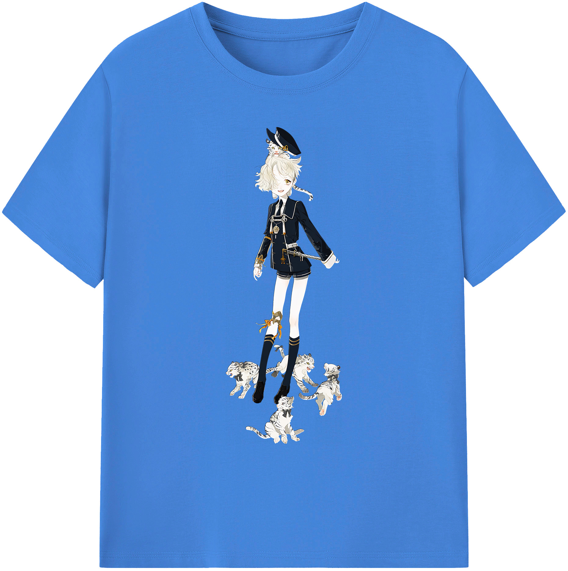 （画像用） 刀剣乱舞 Touken Ranbu 綿100％ メンズ半袖Tシャツ｜肌触りやわらか＆通気性