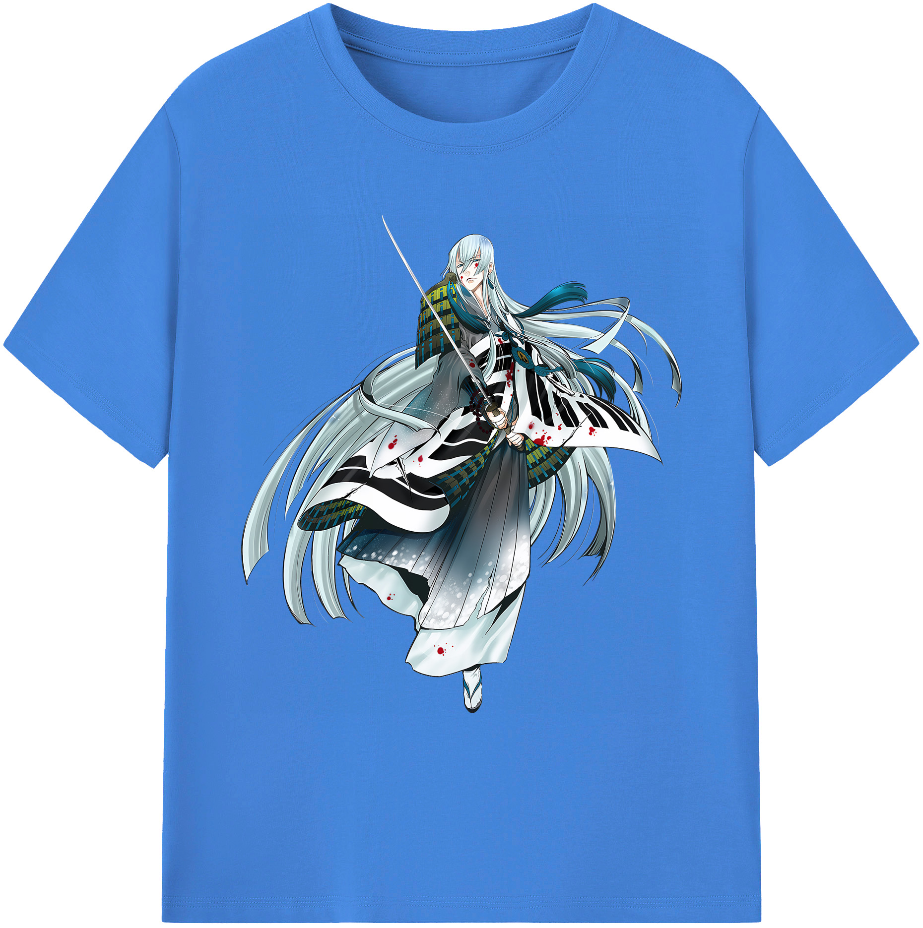 （画像用） 刀剣乱舞 Touken Ranbu 綿100％ メンズ半袖Tシャツ｜肌触りやわらか＆通気性