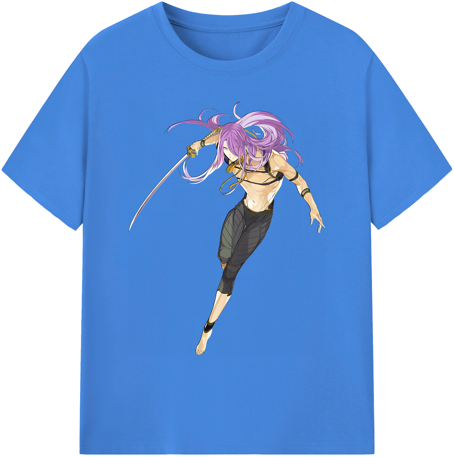 （画像用） 刀剣乱舞 Touken Ranbu 綿100％ メンズ半袖Tシャツ｜肌触りやわらか＆通気性