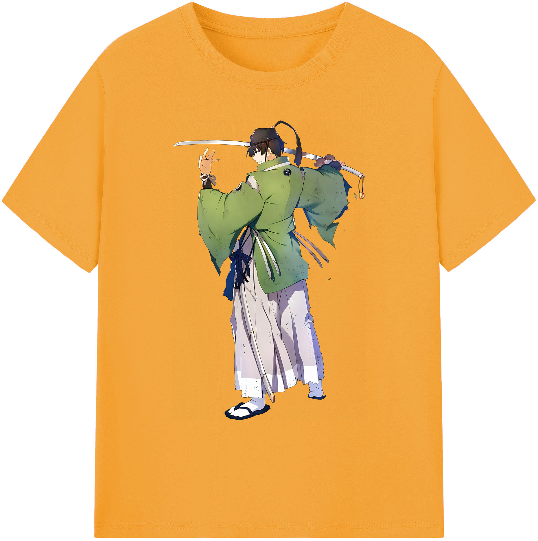 （画像用） 刀剣乱舞 Touken Ranbu 綿100％ メンズ半袖Tシャツ｜肌触りやわらか＆通気性
