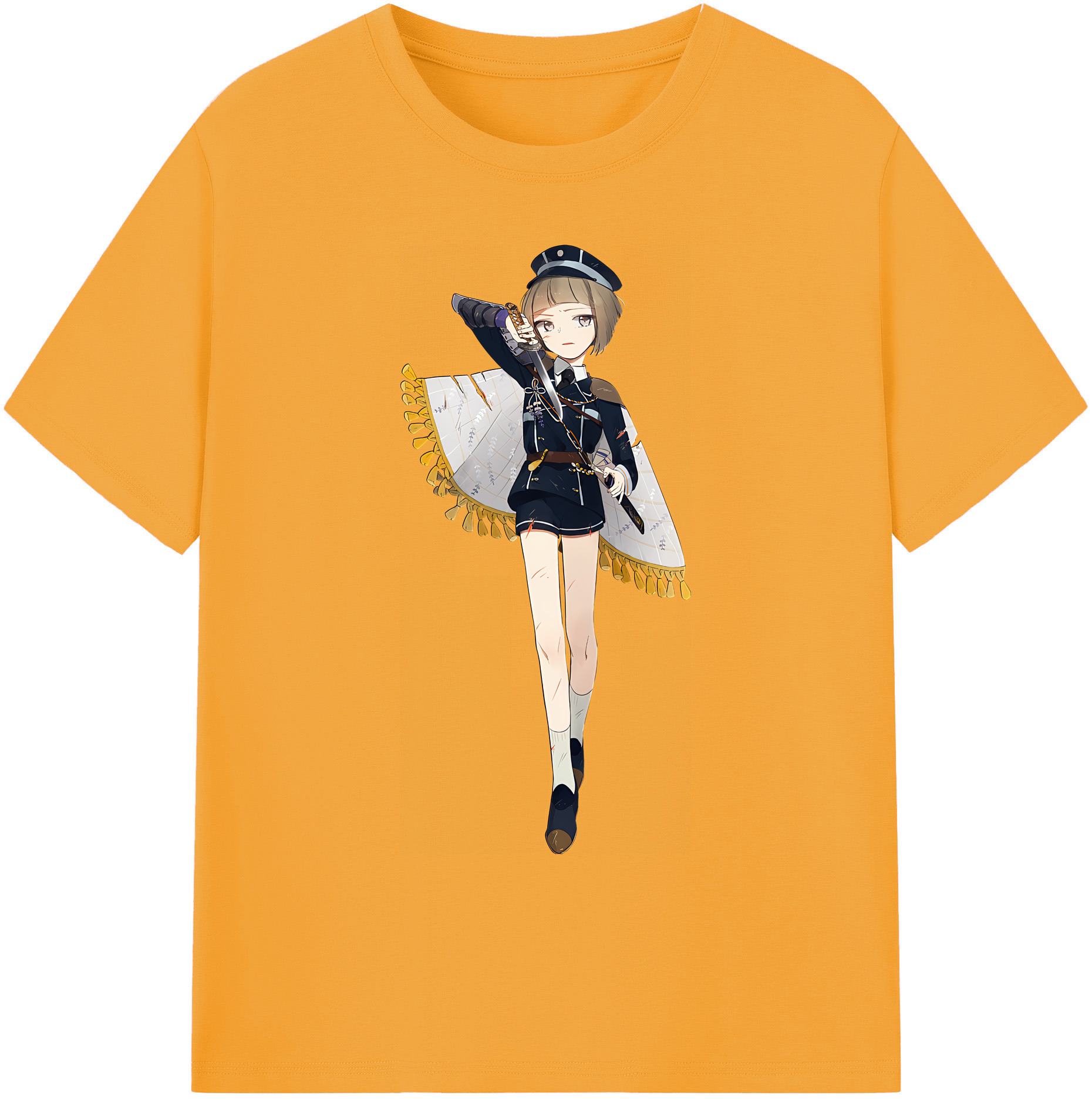 （画像用） 刀剣乱舞 Touken Ranbu 綿100％ メンズ半袖Tシャツ｜肌触りやわらか＆通気性