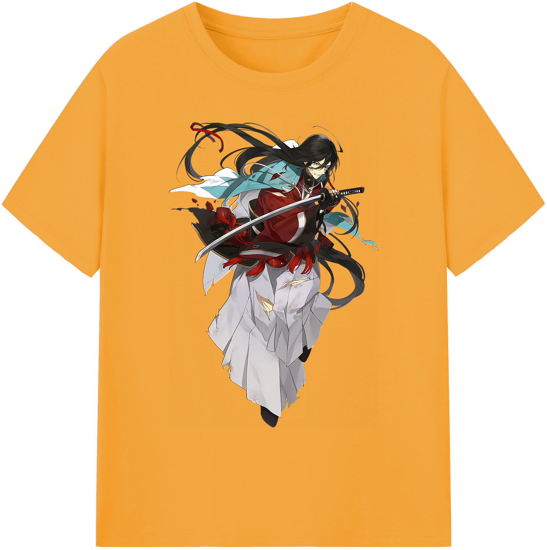 （画像用） 刀剣乱舞 Touken Ranbu 綿100％ メンズ半袖Tシャツ｜肌触りやわらか＆通気性