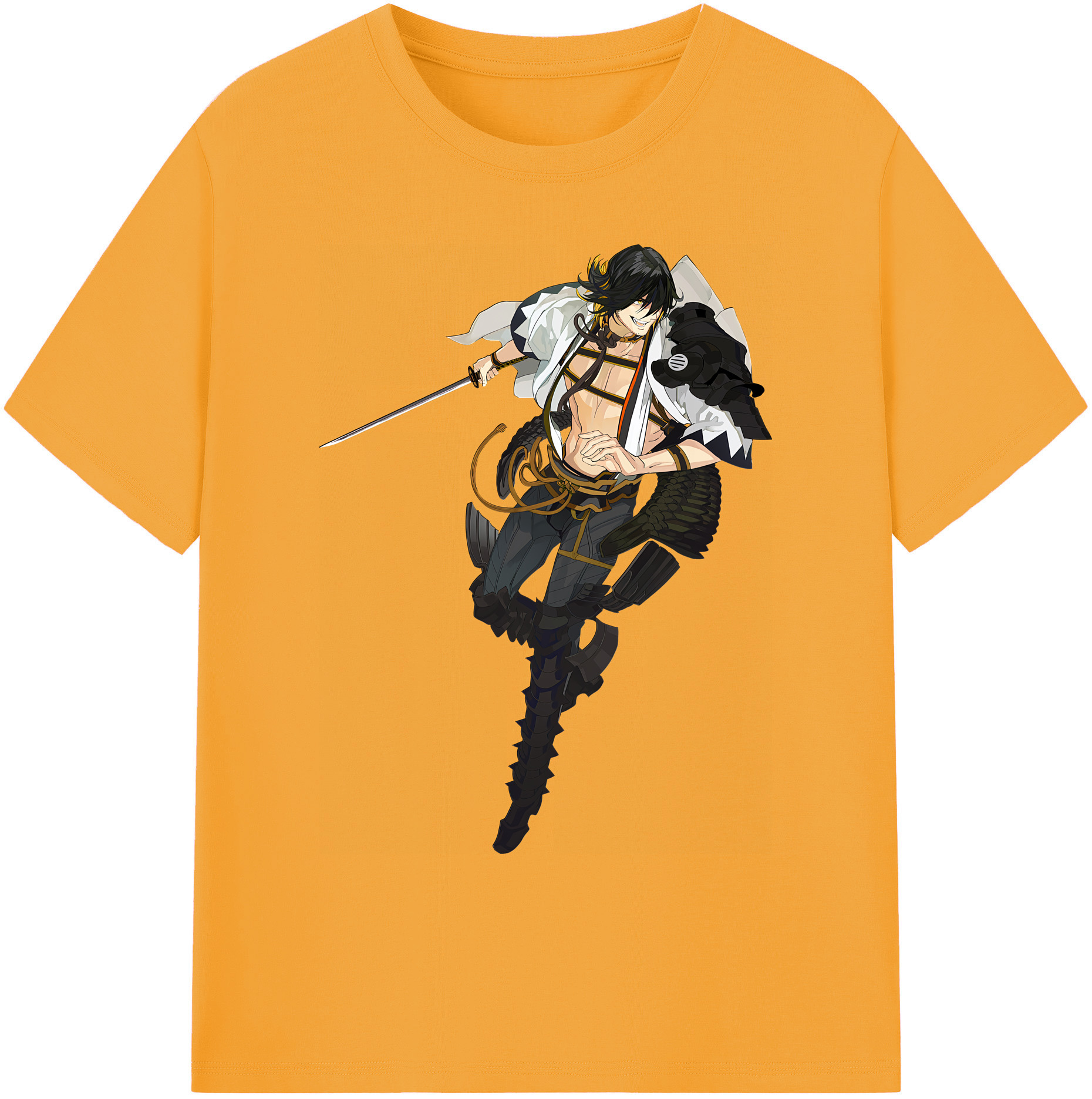 （画像用） 刀剣乱舞 Touken Ranbu 綿100％ メンズ半袖Tシャツ｜肌触りやわらか＆通気性