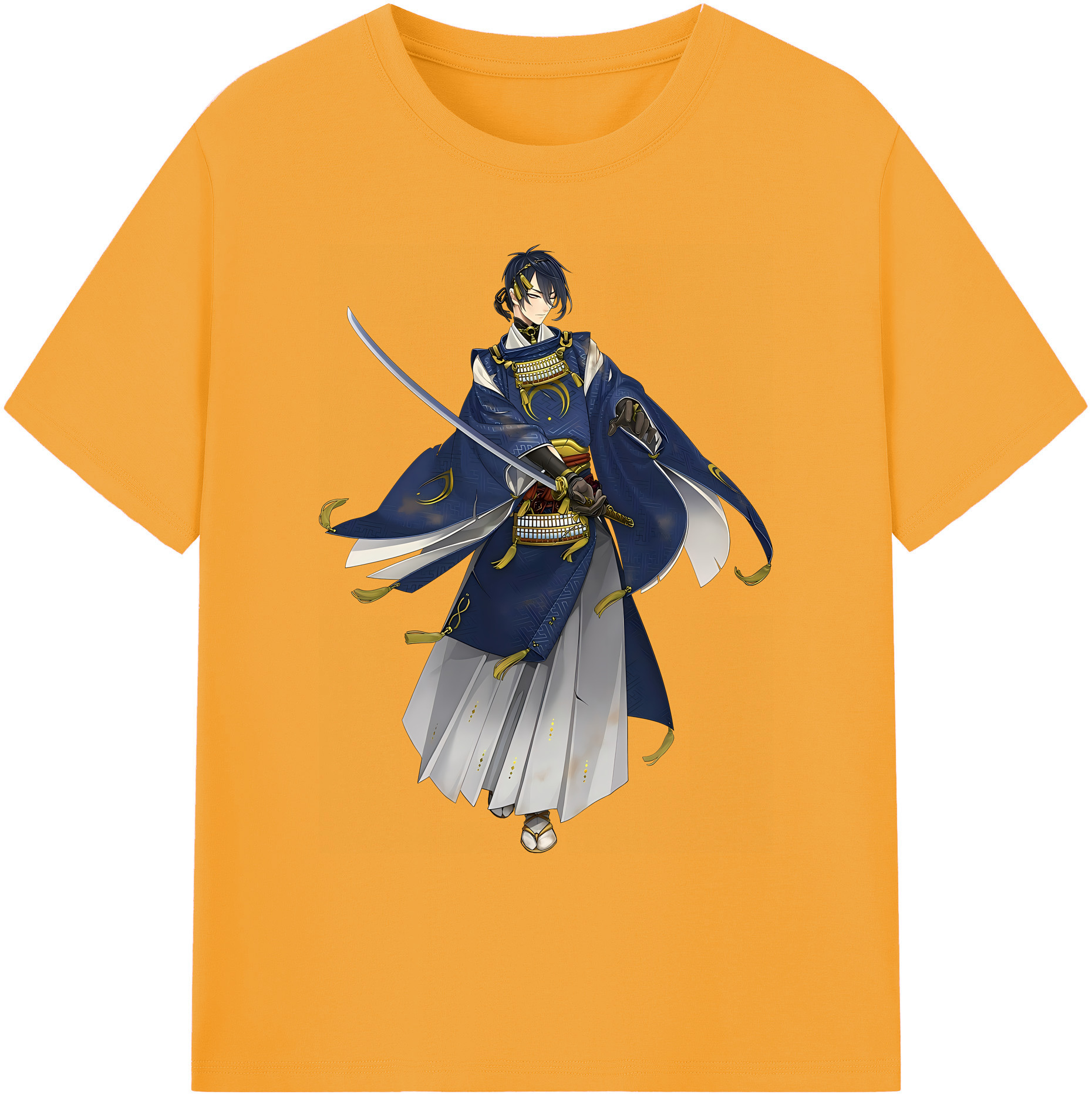 （画像用） 刀剣乱舞 Touken Ranbu 綿100％ メンズ半袖Tシャツ｜肌触りやわらか＆通気性
