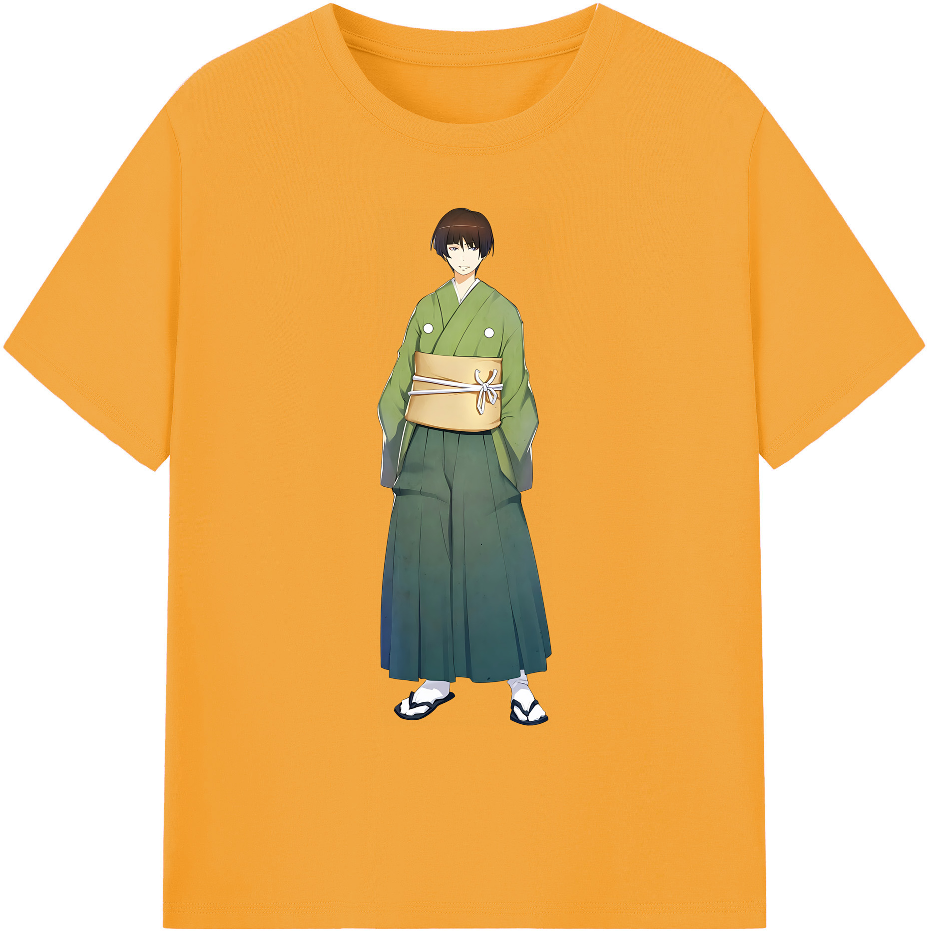 （画像用） 刀剣乱舞 Touken Ranbu 綿100％ メンズ半袖Tシャツ｜肌触りやわらか＆通気性