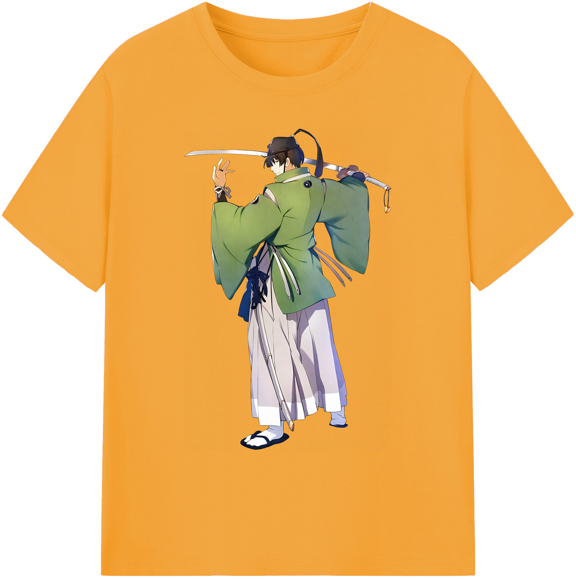 （画像用） 刀剣乱舞 Touken Ranbu 綿100％ メンズ半袖Tシャツ｜肌触りやわらか＆通気性