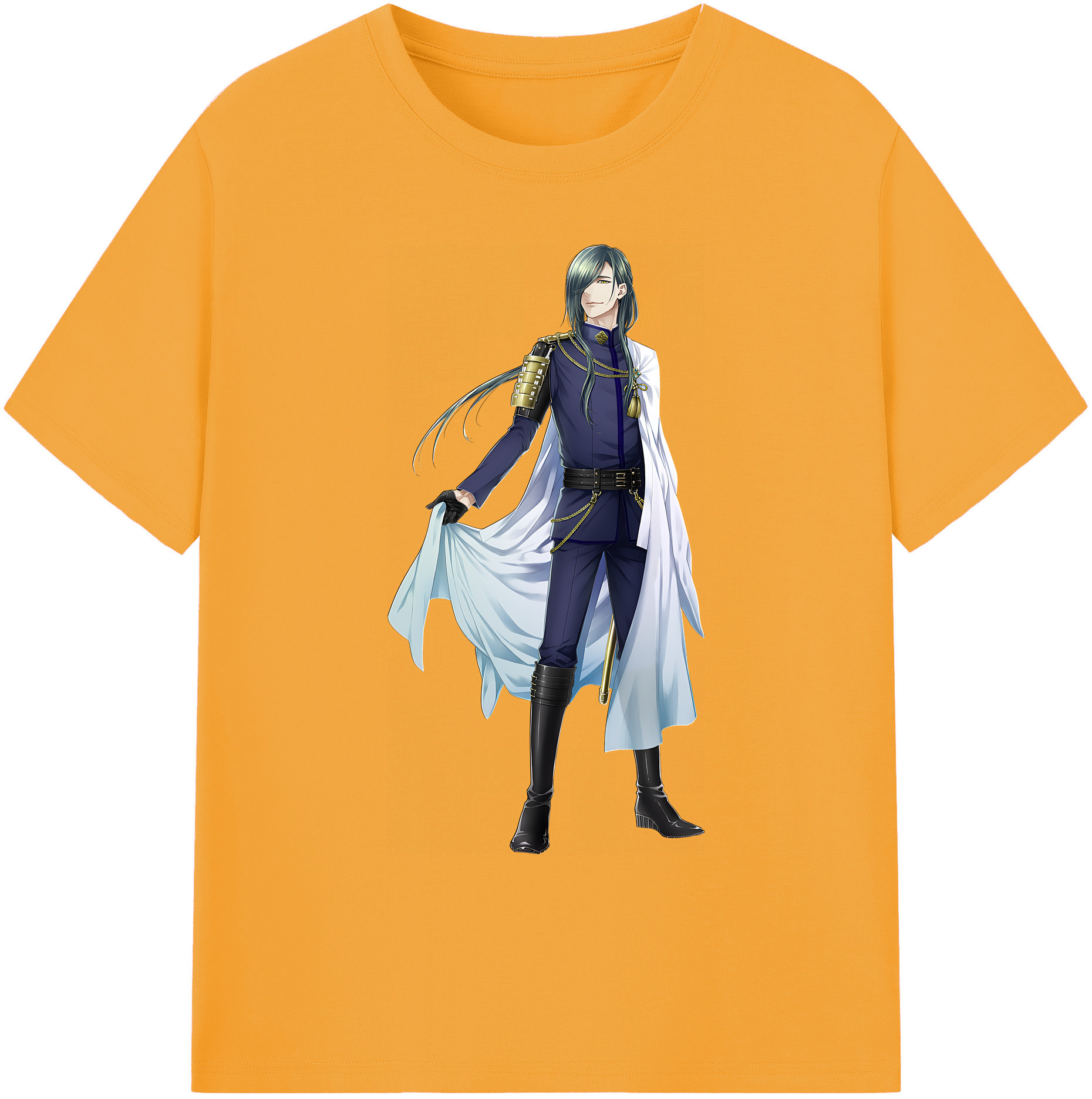 （画像用） 刀剣乱舞 Touken Ranbu 綿100％ メンズ半袖Tシャツ｜肌触りやわらか＆通気性