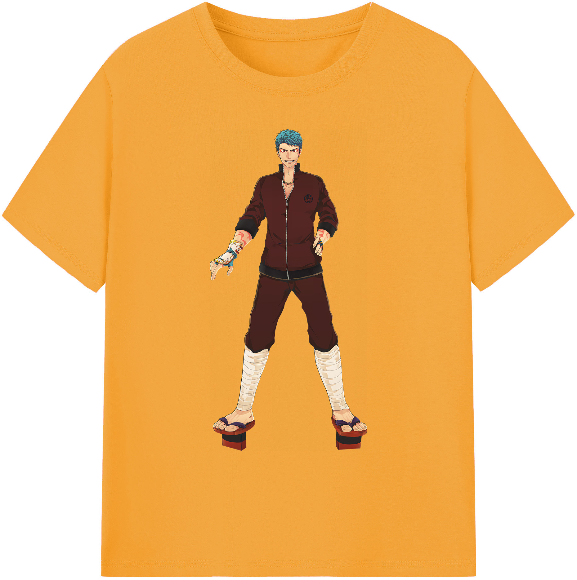 （画像用） 刀剣乱舞 Touken Ranbu 綿100％ メンズ半袖Tシャツ｜肌触りやわらか＆通気性