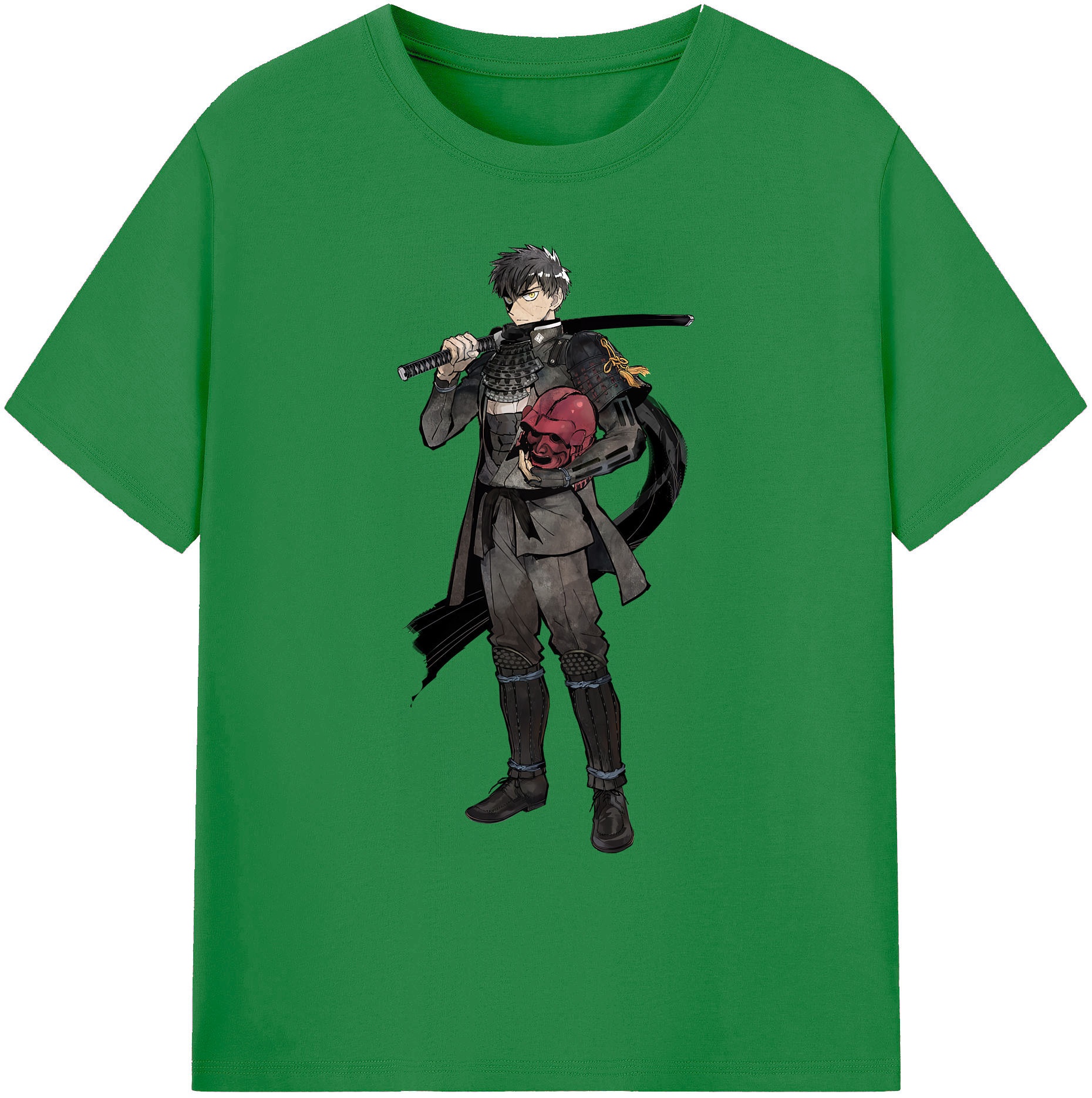 （画像用） 刀剣乱舞 Touken Ranbu 綿100％ メンズ半袖Tシャツ｜肌触りやわらか＆通気性