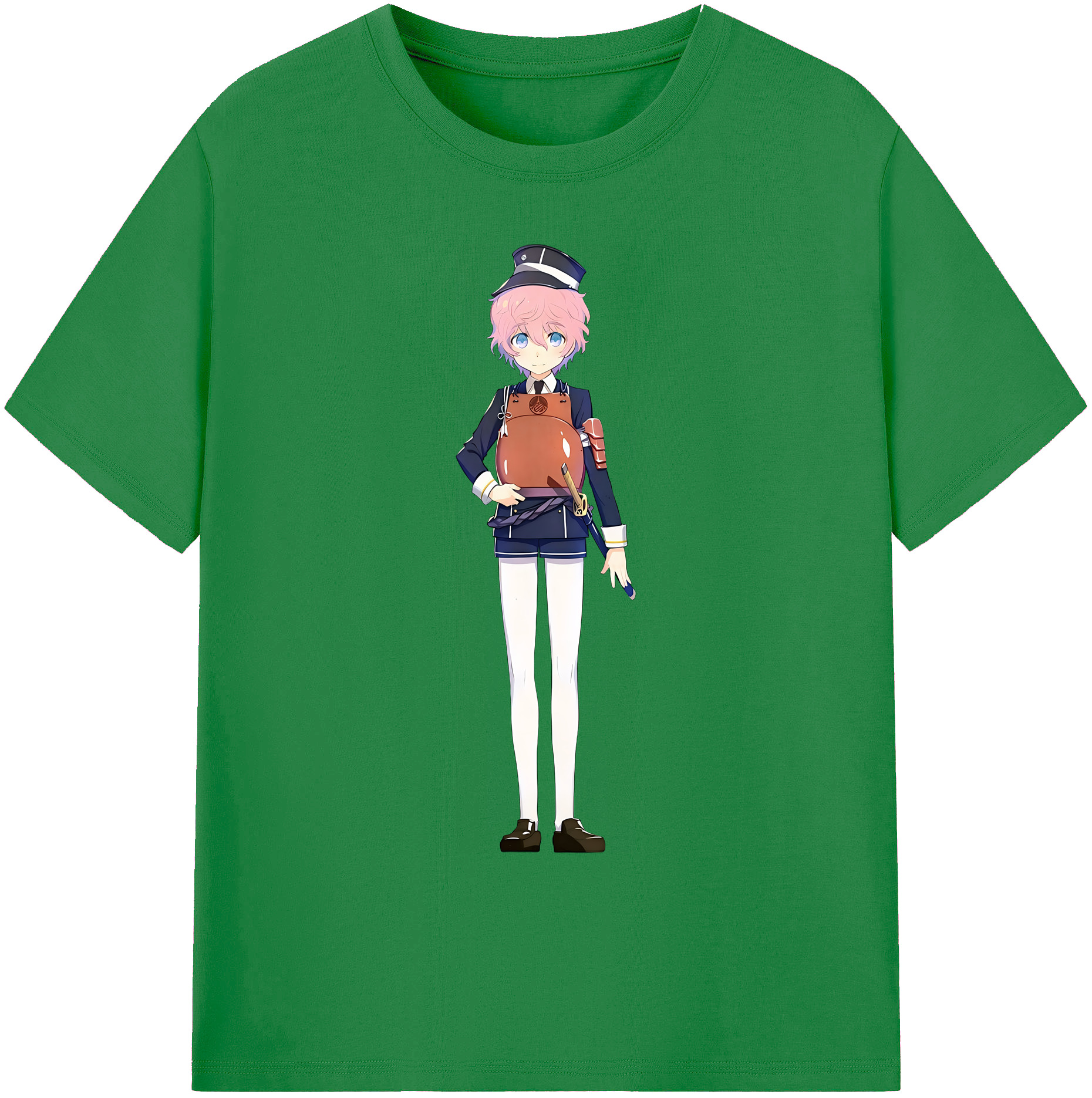 （画像用） 刀剣乱舞 Touken Ranbu 綿100％ メンズ半袖Tシャツ｜肌触りやわらか＆通気性