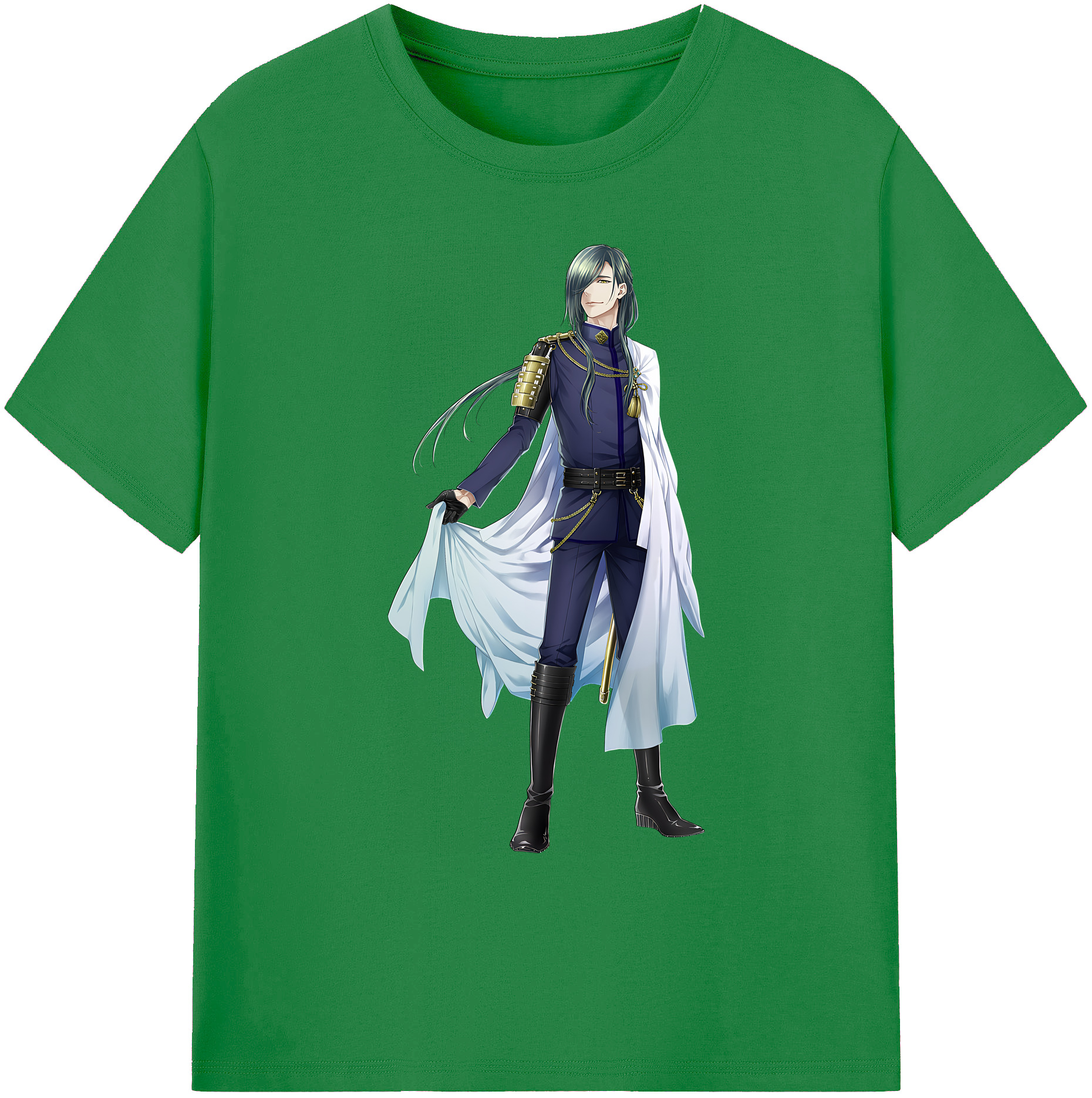 （画像用） 刀剣乱舞 Touken Ranbu 綿100％ メンズ半袖Tシャツ｜肌触りやわらか＆通気性