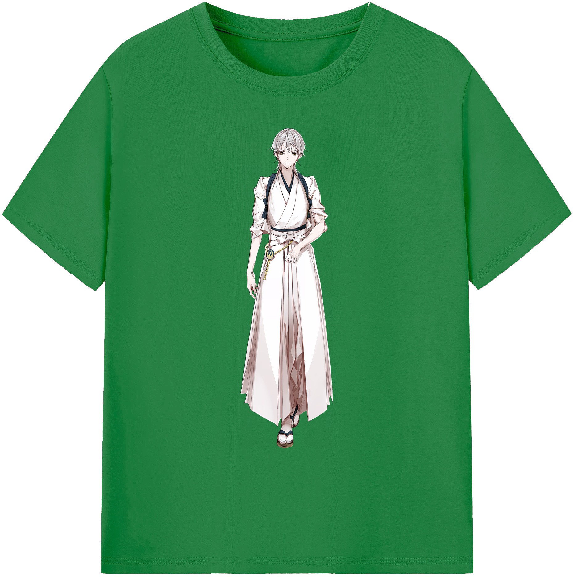 （画像用） 刀剣乱舞 Touken Ranbu 綿100％ メンズ半袖Tシャツ｜肌触りやわらか＆通気性