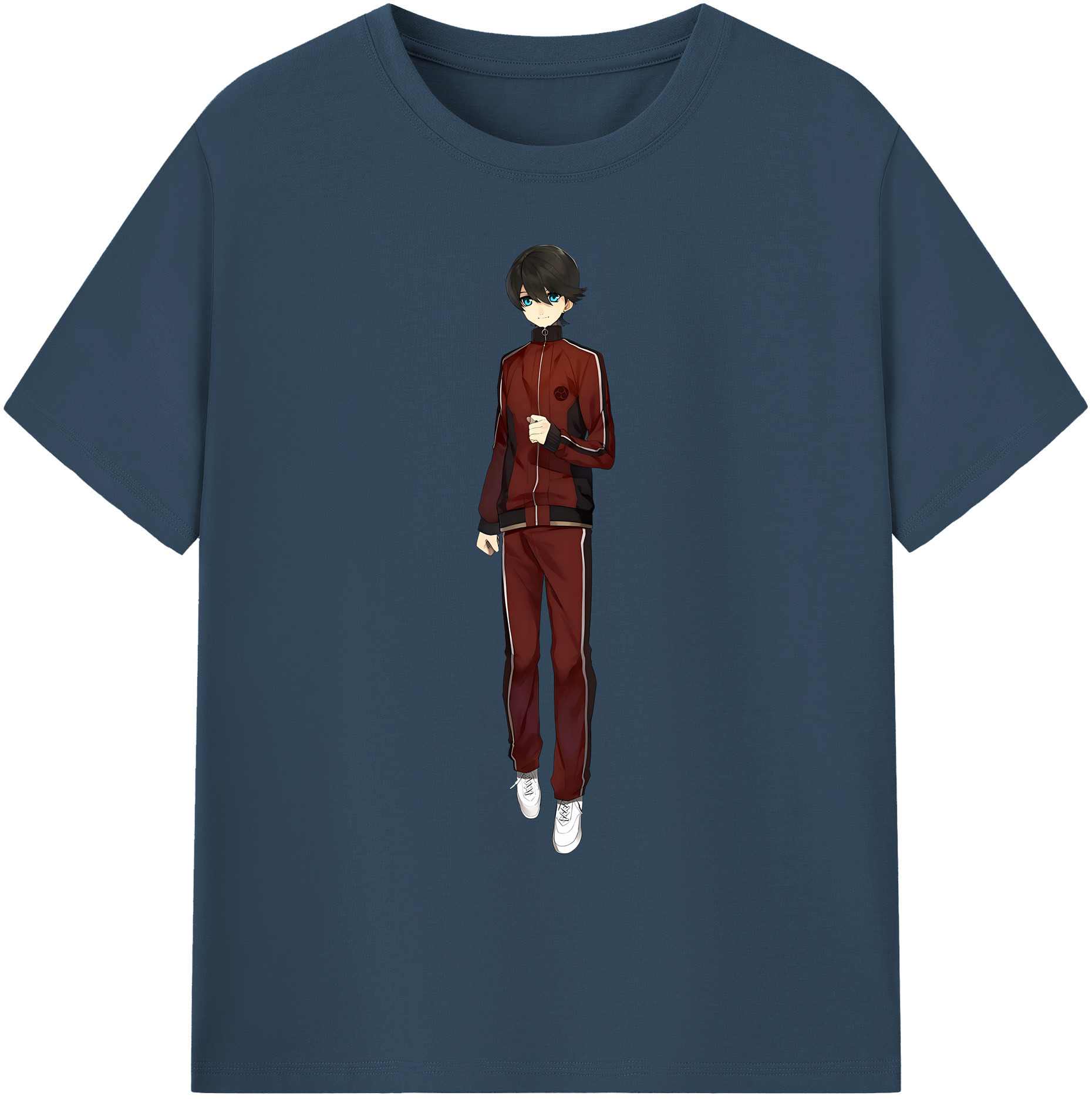 （画像用） 刀剣乱舞 Touken Ranbu 綿100％ メンズ半袖Tシャツ｜肌触りやわらか＆通気性