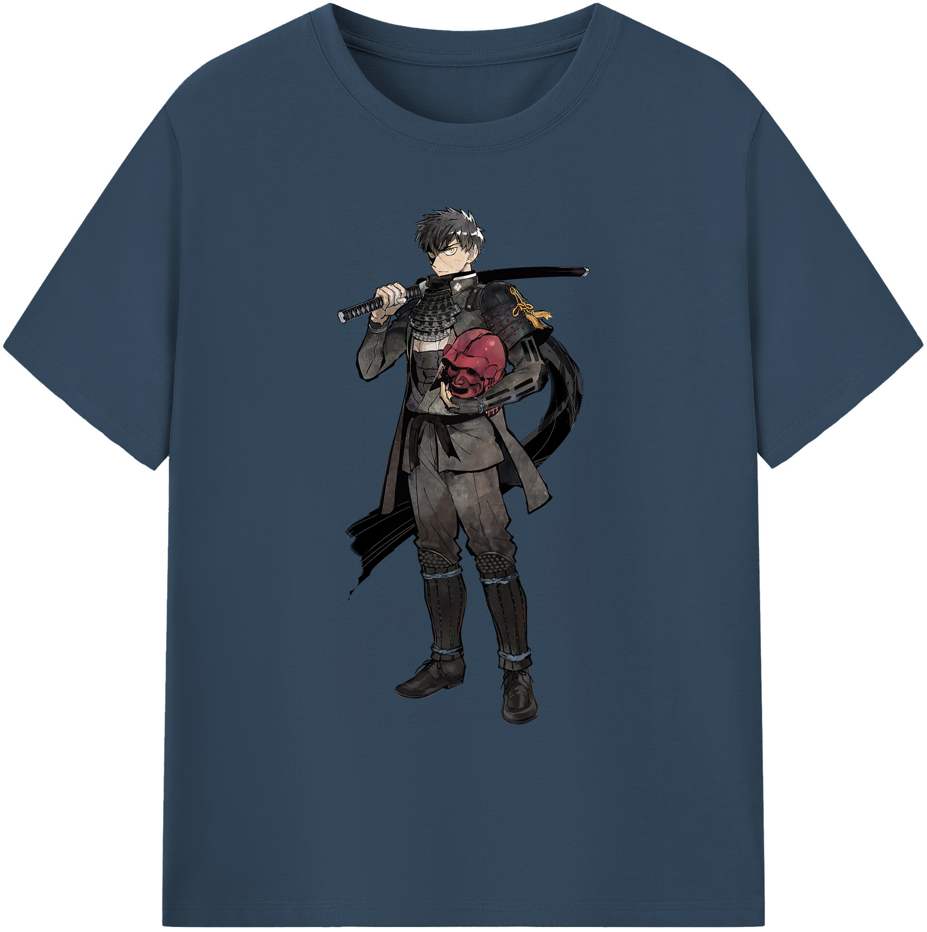 （画像用） 刀剣乱舞 Touken Ranbu 綿100％ メンズ半袖Tシャツ｜肌触りやわらか＆通気性