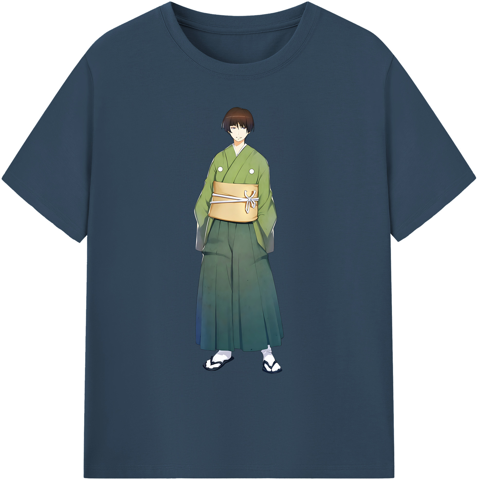 （画像用） 刀剣乱舞 Touken Ranbu 綿100％ メンズ半袖Tシャツ｜肌触りやわらか＆通気性