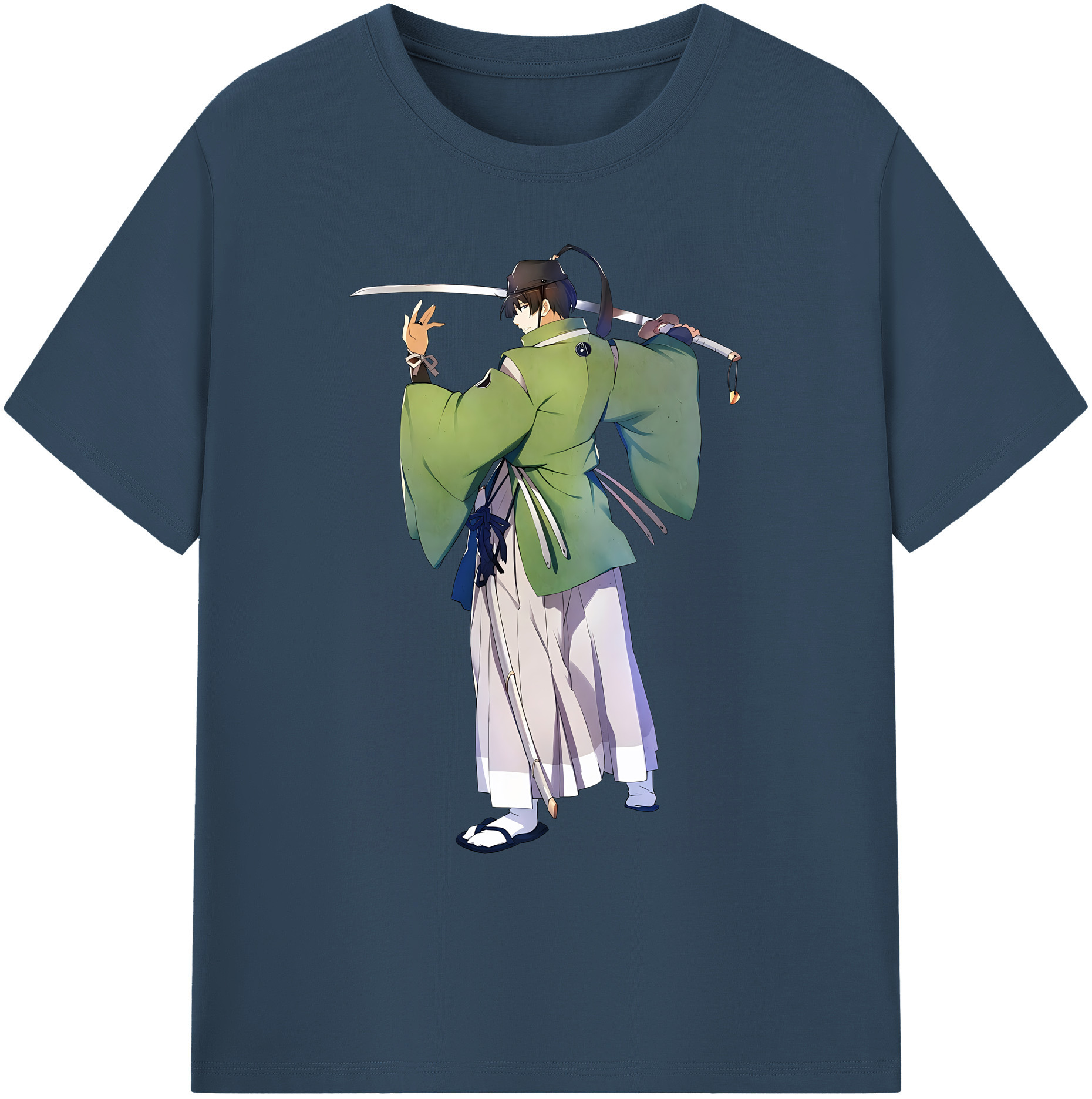 （画像用） 刀剣乱舞 Touken Ranbu 綿100％ メンズ半袖Tシャツ｜肌触りやわらか＆通気性