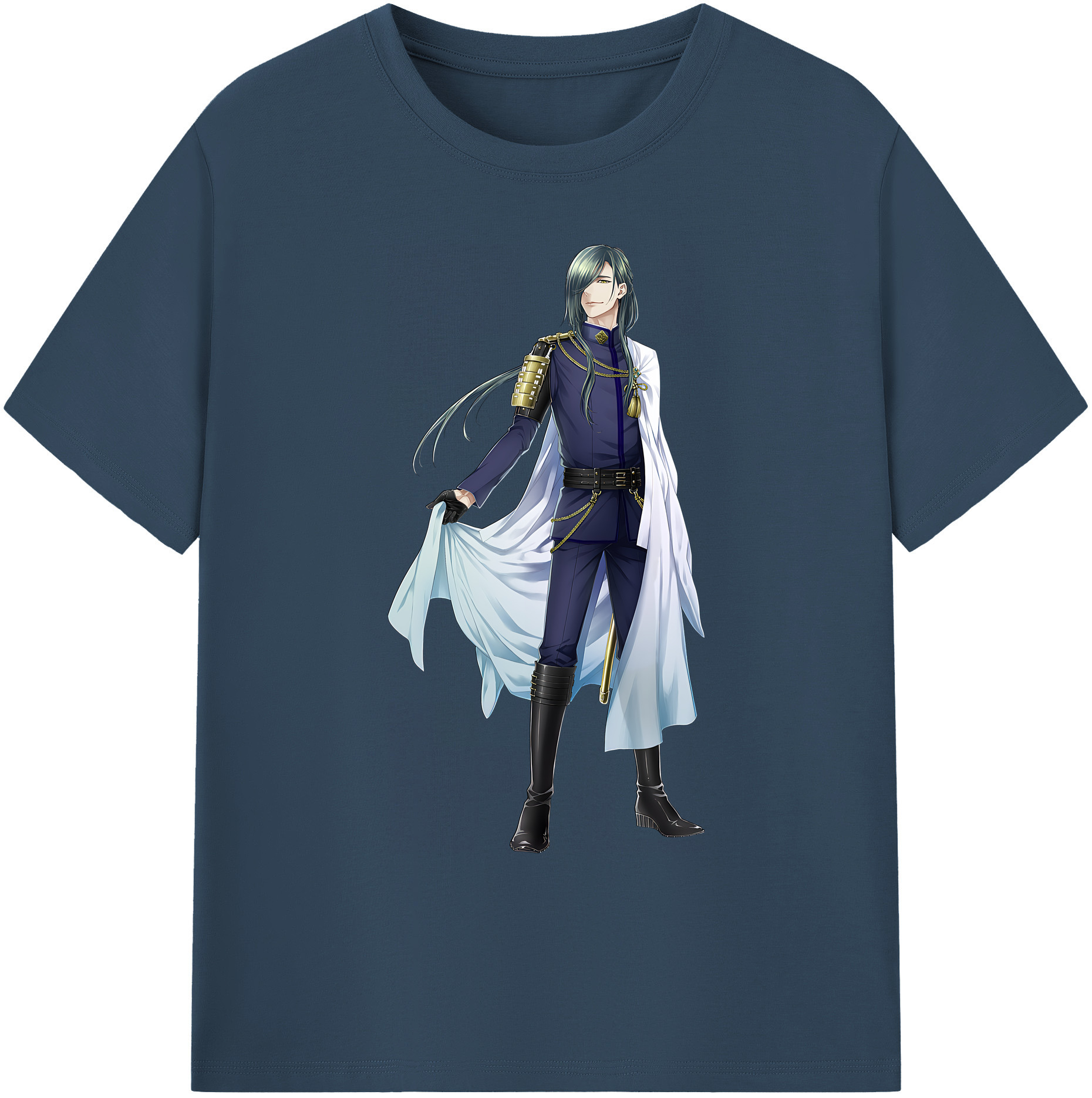 （画像用） 刀剣乱舞 Touken Ranbu 綿100％ メンズ半袖Tシャツ｜肌触りやわらか＆通気性