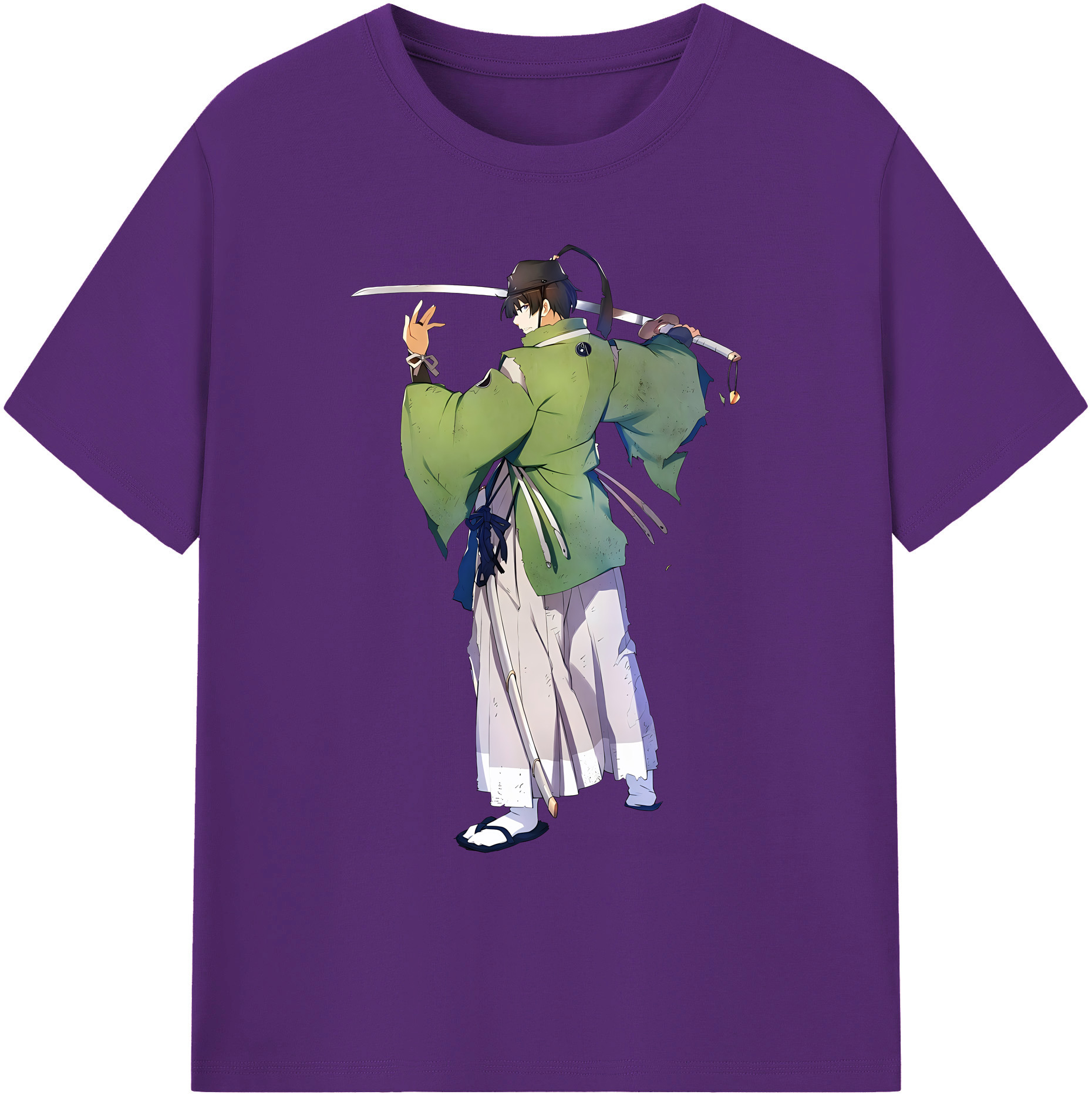 （画像用） 刀剣乱舞 Touken Ranbu 綿100％ メンズ半袖Tシャツ｜肌触りやわらか＆通気性
