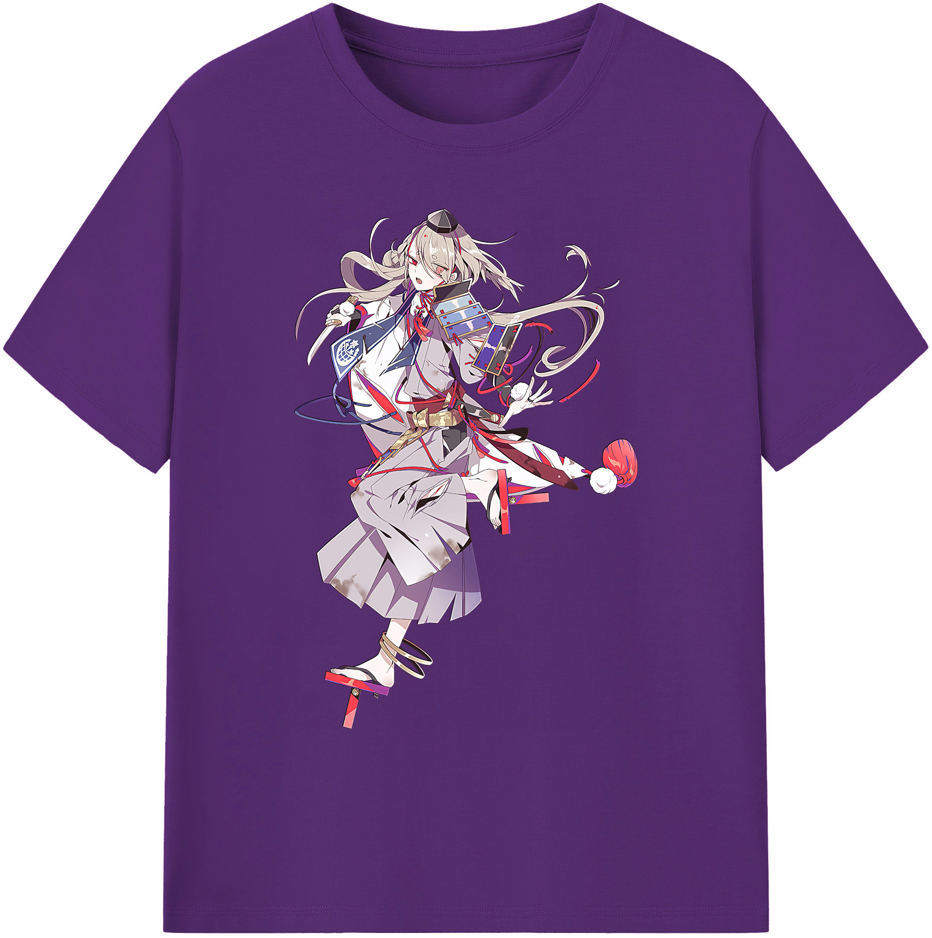 （画像用） 刀剣乱舞 Touken Ranbu 綿100％ メンズ半袖Tシャツ｜肌触りやわらか＆通気性