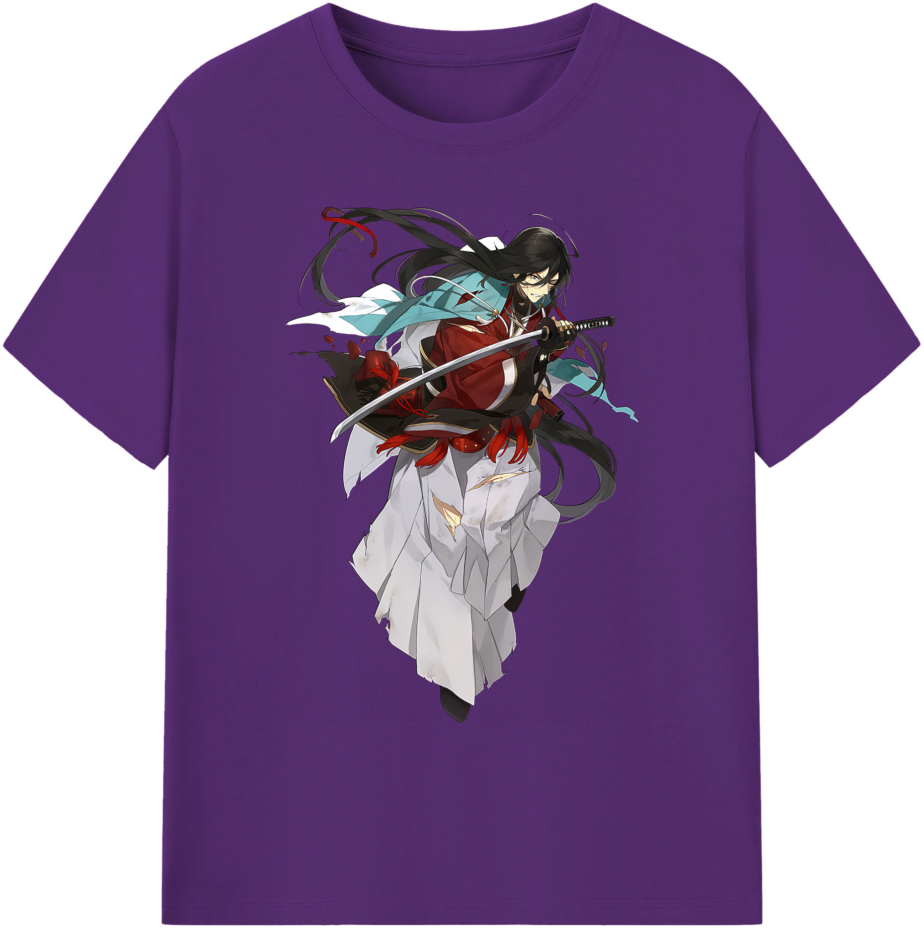 （画像用） 刀剣乱舞 Touken Ranbu 綿100％ メンズ半袖Tシャツ｜肌触りやわらか＆通気性