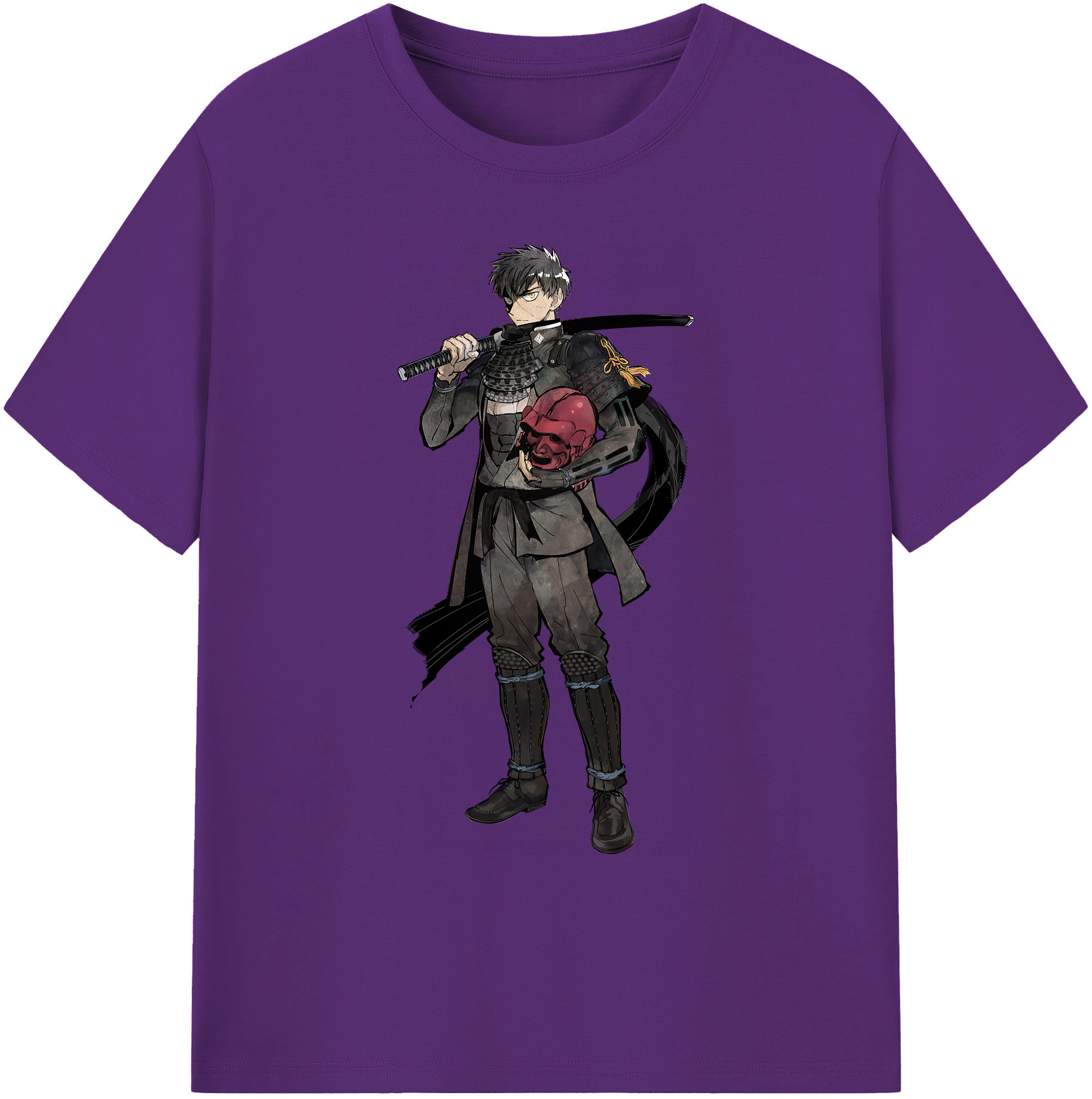 （画像用） 刀剣乱舞 Touken Ranbu 綿100％ メンズ半袖Tシャツ｜肌触りやわらか＆通気性