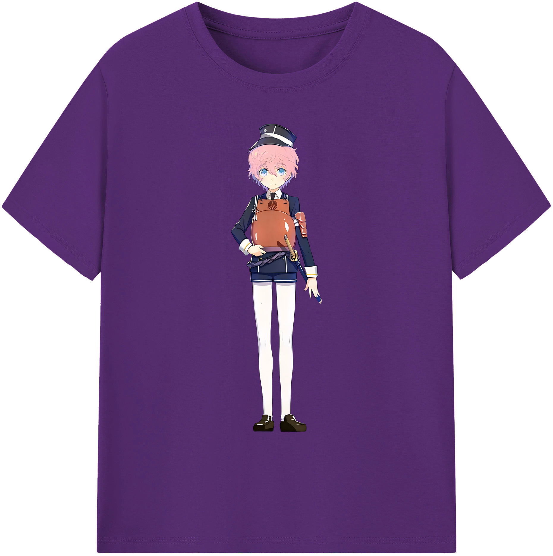 （画像用） 刀剣乱舞 Touken Ranbu 綿100％ メンズ半袖Tシャツ｜肌触りやわらか＆通気性