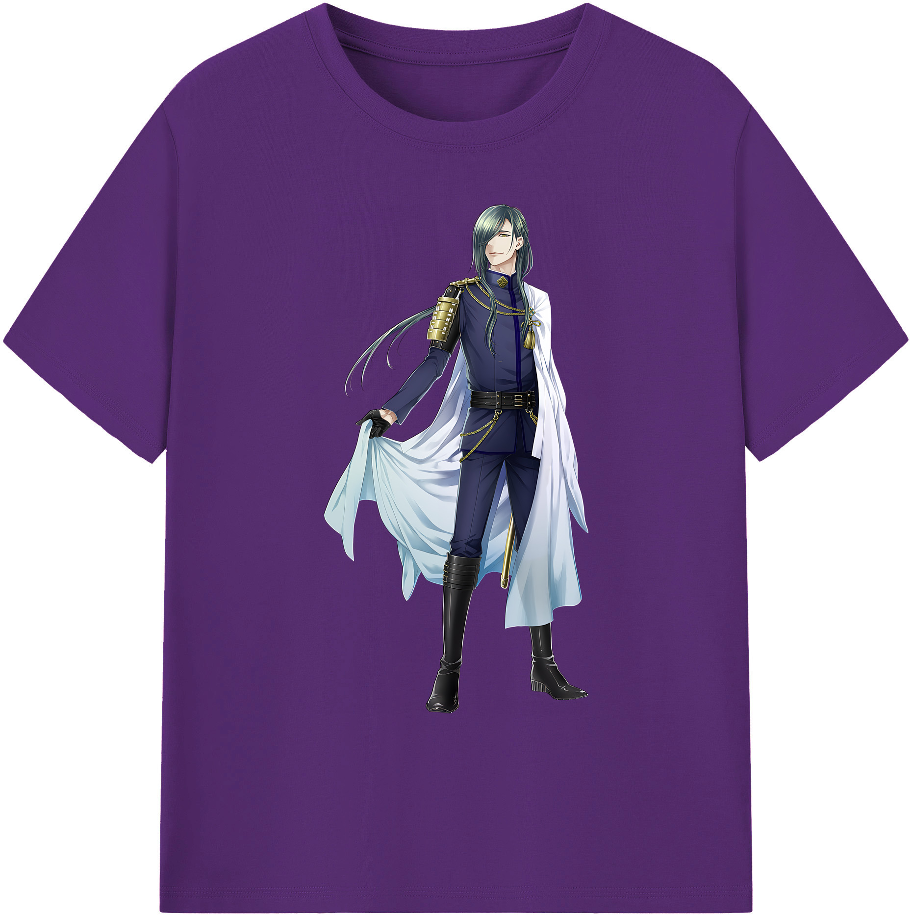 （画像用） 刀剣乱舞 Touken Ranbu 綿100％ メンズ半袖Tシャツ｜肌触りやわらか＆通気性