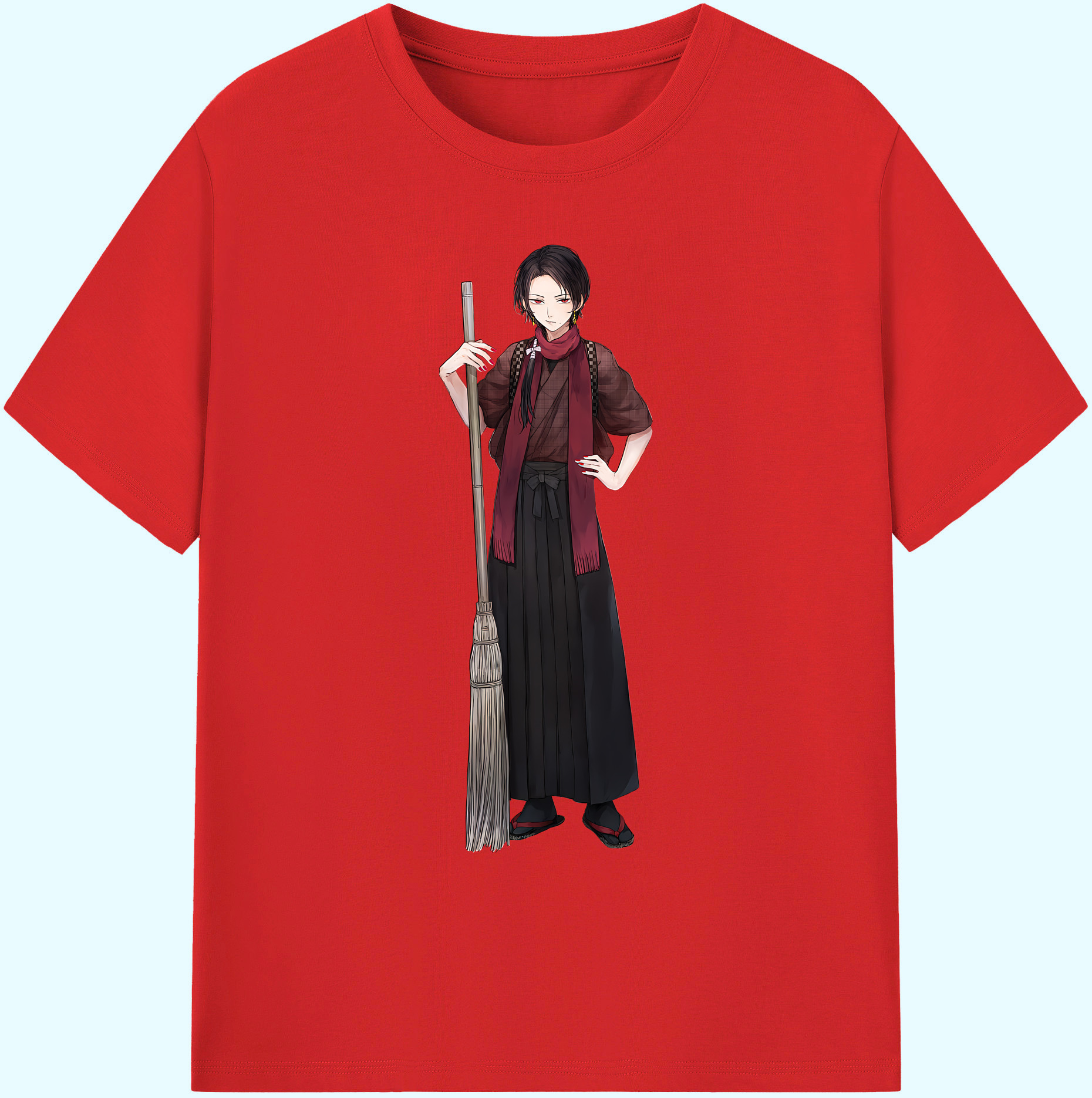（画像用） 刀剣乱舞 Touken Ranbu 綿100％ メンズ半袖Tシャツ｜肌触りやわらか＆通気性