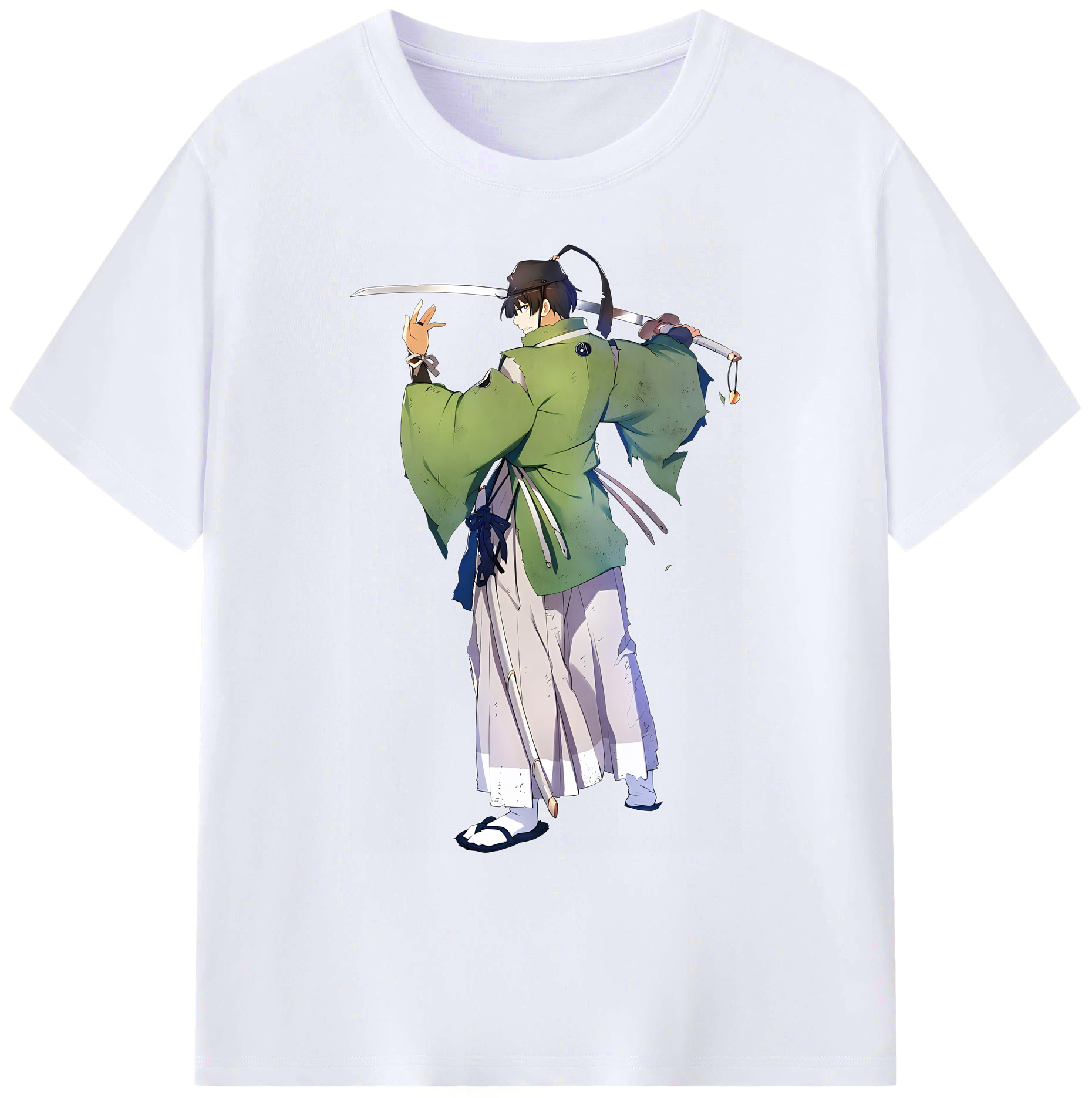 （画像用） 刀剣乱舞 Touken Ranbu 綿100％ メンズ半袖Tシャツ｜肌触りやわらか＆通気性