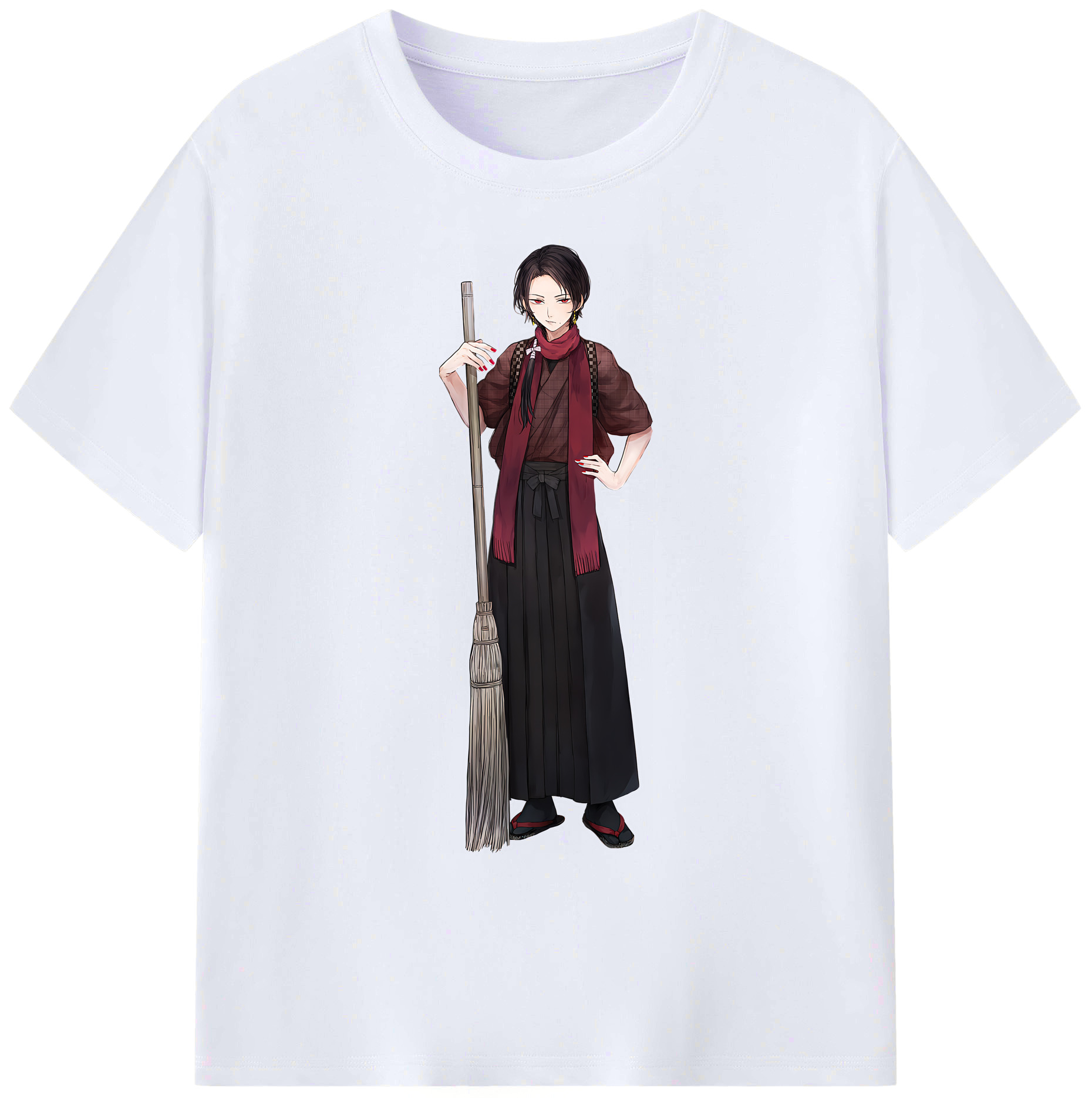 （画像用） 刀剣乱舞 Touken Ranbu 綿100％ メンズ半袖Tシャツ｜肌触りやわらか＆通気性
