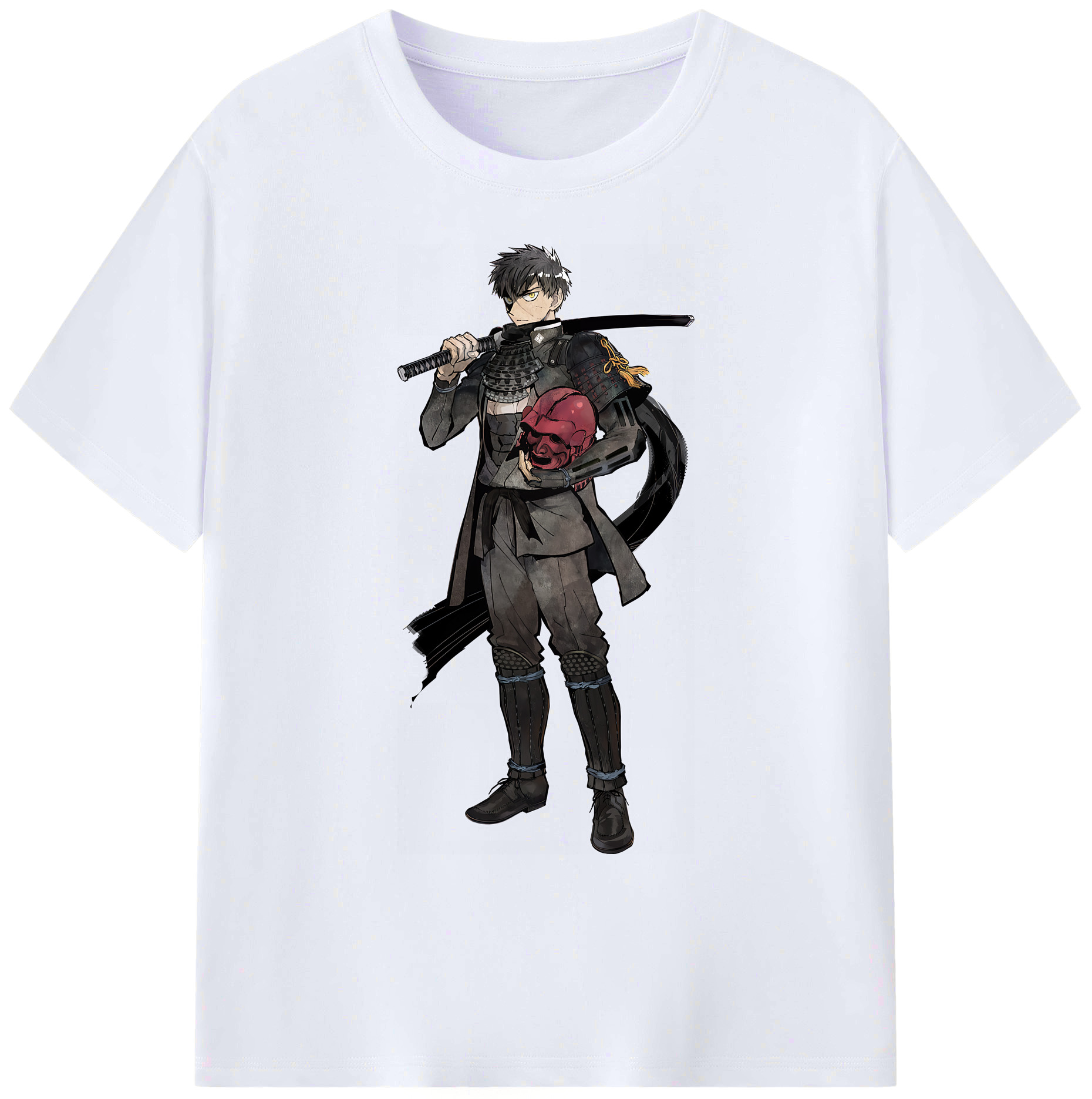 （画像用） 刀剣乱舞 Touken Ranbu 綿100％ メンズ半袖Tシャツ｜肌触りやわらか＆通気性