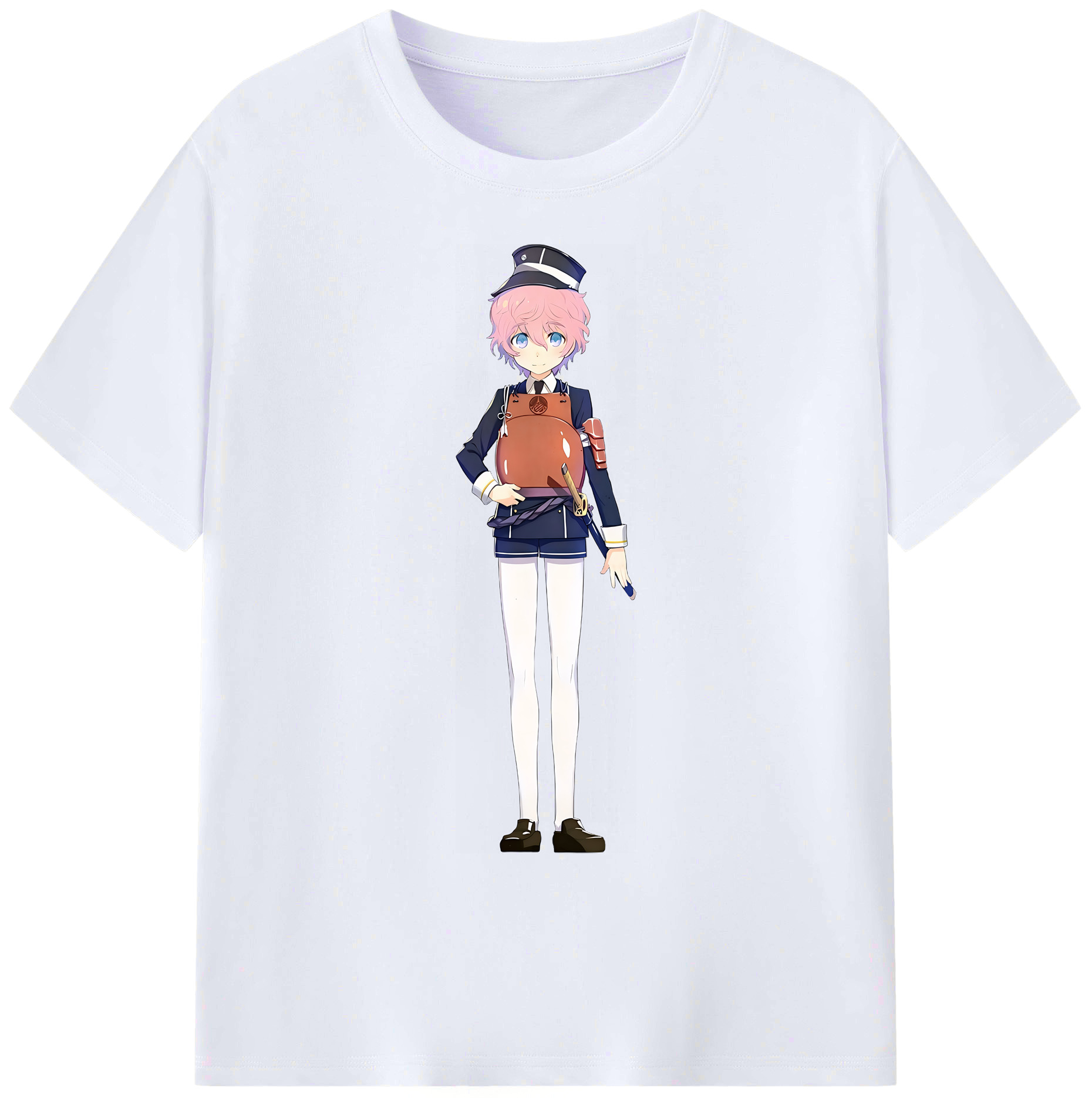 （画像用） 刀剣乱舞 Touken Ranbu 綿100％ メンズ半袖Tシャツ｜肌触りやわらか＆通気性