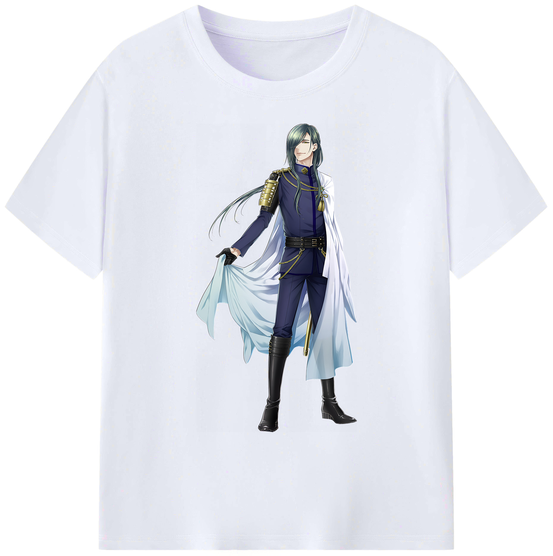 （画像用） 刀剣乱舞 Touken Ranbu 綿100％ メンズ半袖Tシャツ｜肌触りやわらか＆通気性