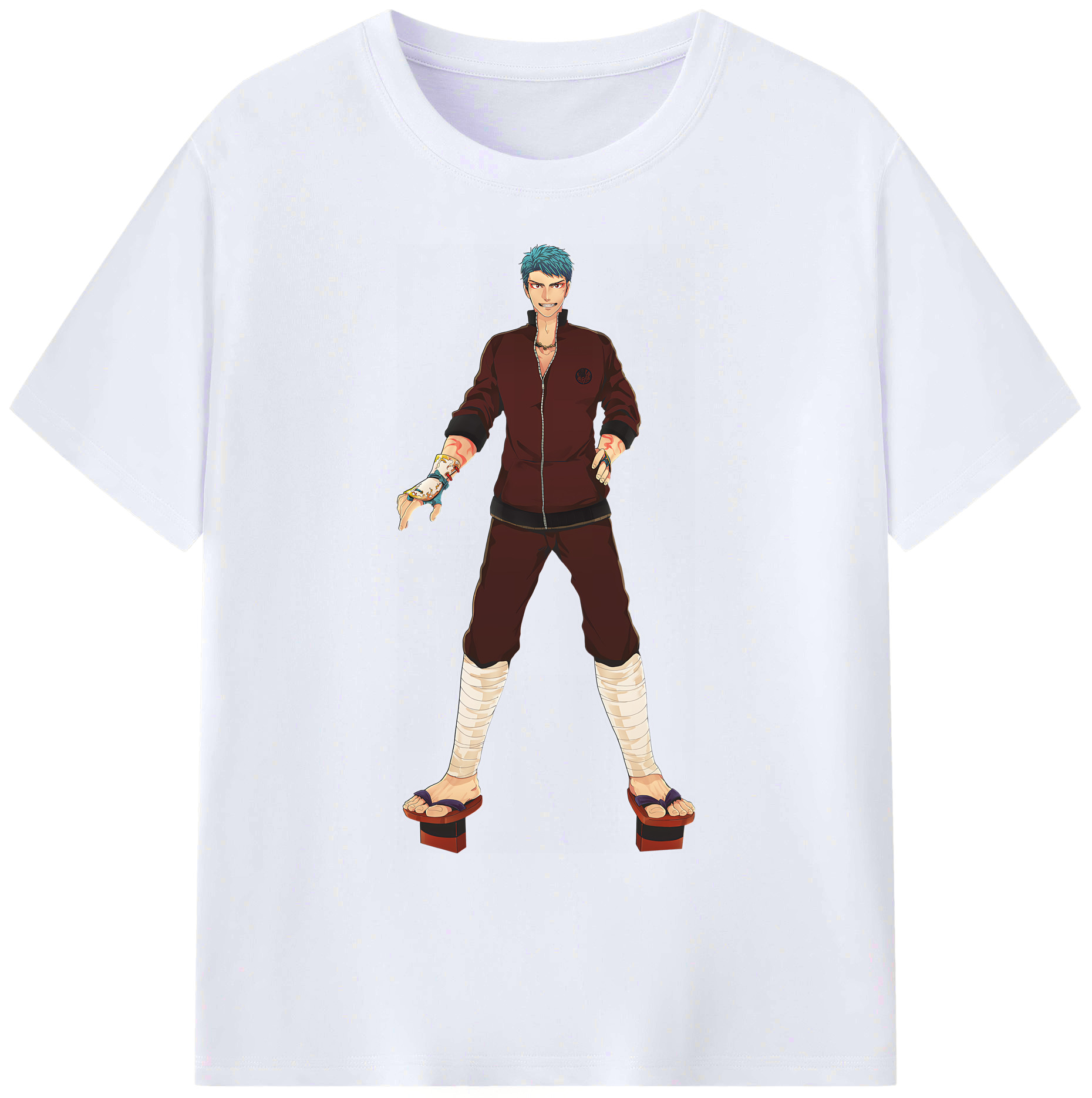 （画像用） 刀剣乱舞 Touken Ranbu 綿100％ メンズ半袖Tシャツ｜肌触りやわらか＆通気性