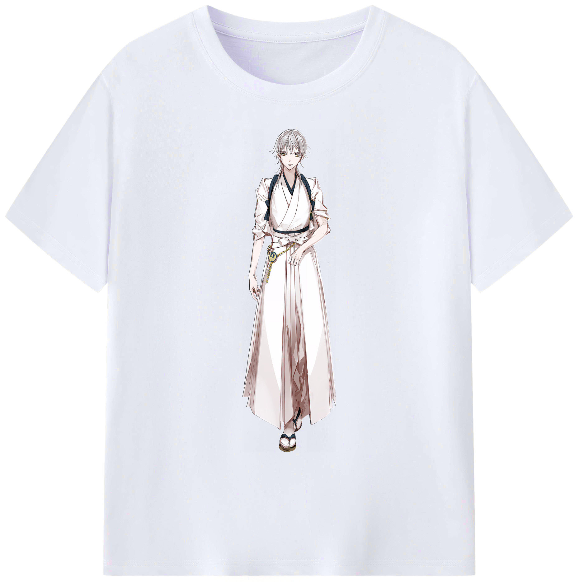（画像用） 刀剣乱舞 Touken Ranbu 綿100％ メンズ半袖Tシャツ｜肌触りやわらか＆通気性
