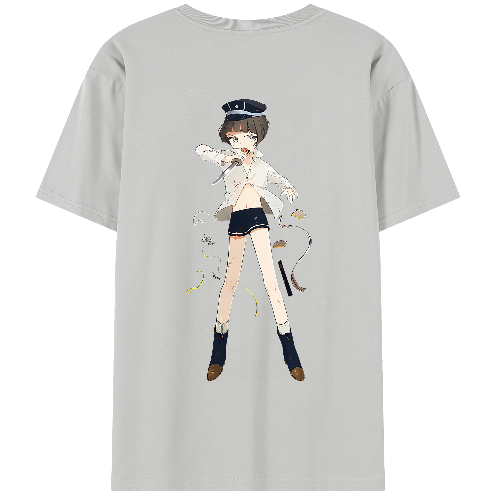 （画像用） 刀剣乱舞 Touken Ranbu レディース半袖Tシャツ(バックプリント)