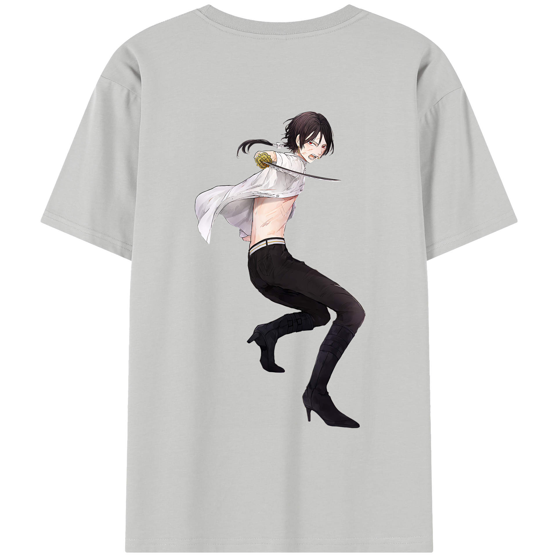 （画像用） 刀剣乱舞 Touken Ranbu レディース半袖Tシャツ(バックプリント)