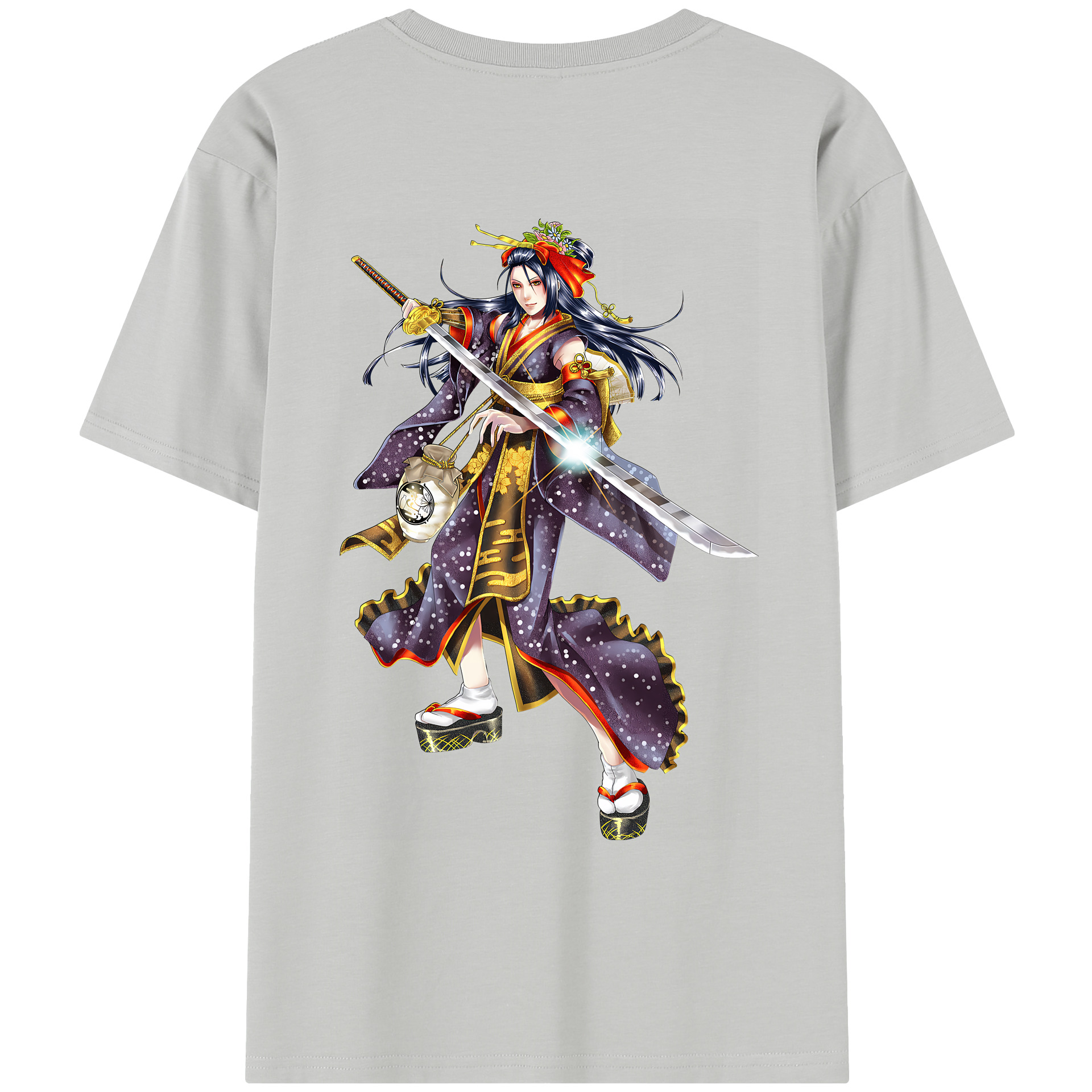 （画像用） 刀剣乱舞 Touken Ranbu レディース半袖Tシャツ(バックプリント)