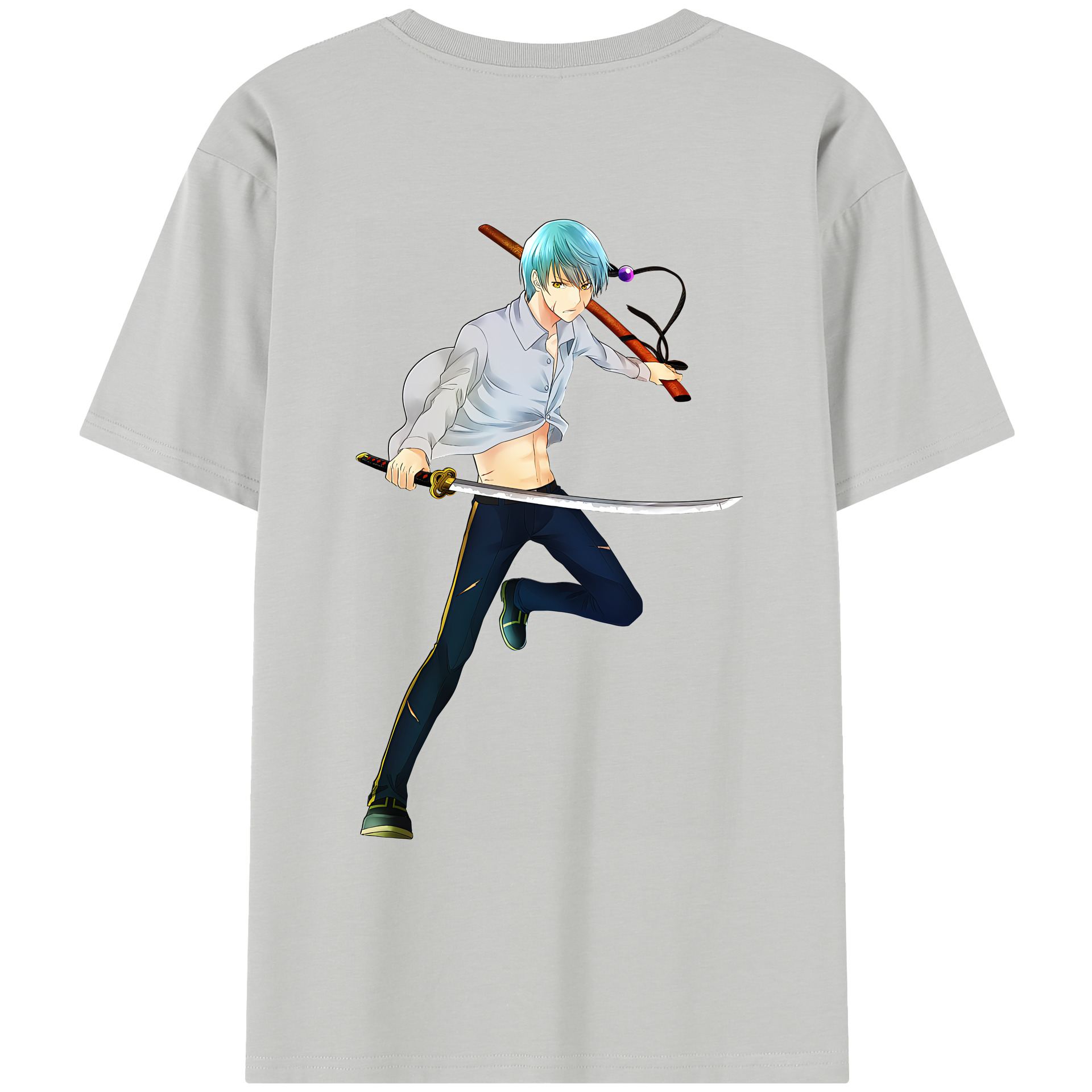 （画像用） 刀剣乱舞 Touken Ranbu レディース半袖Tシャツ(バックプリント)