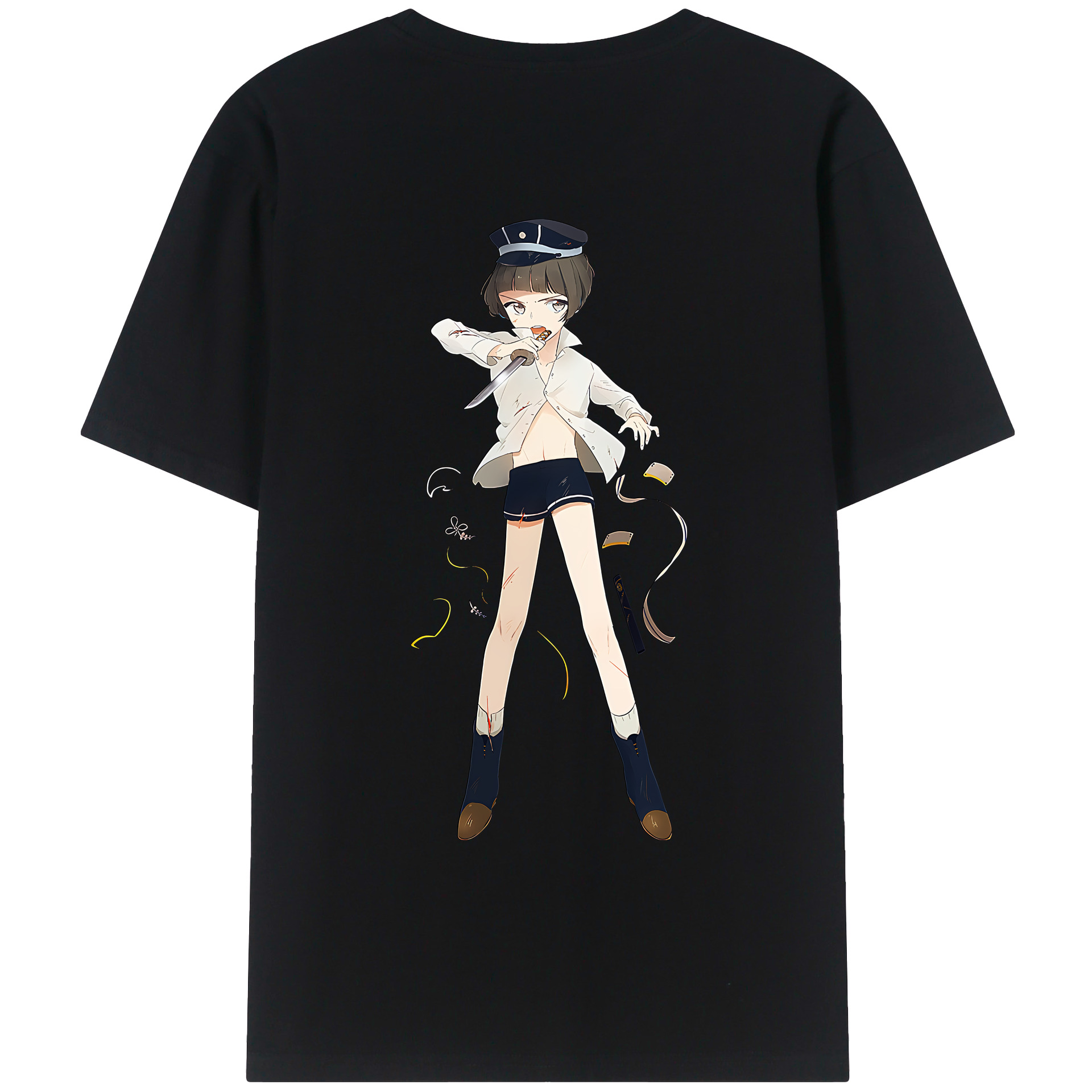（画像用） 刀剣乱舞 Touken Ranbu レディース半袖Tシャツ(バックプリント)