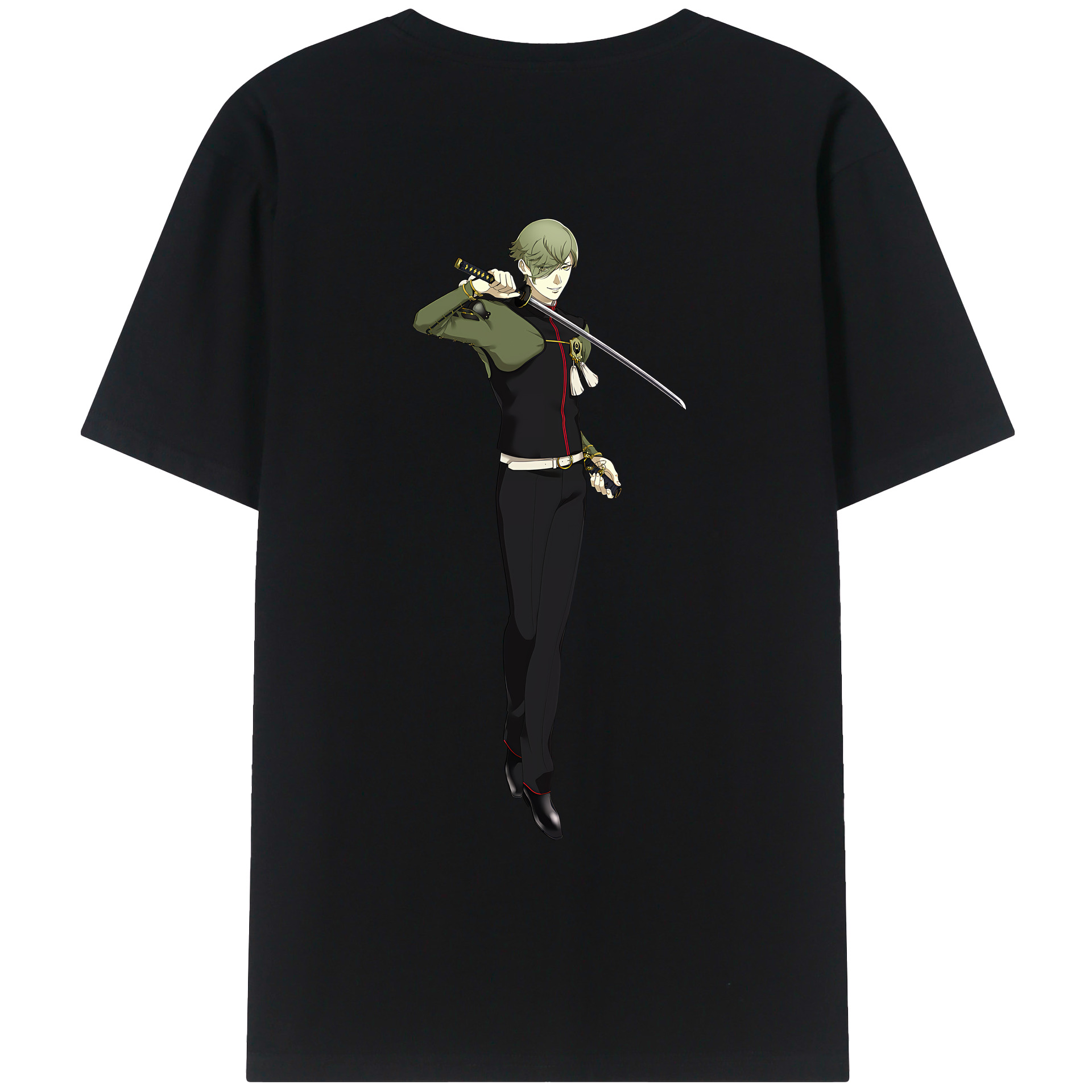 （画像用） 刀剣乱舞 Touken Ranbu レディース半袖Tシャツ(バックプリント)