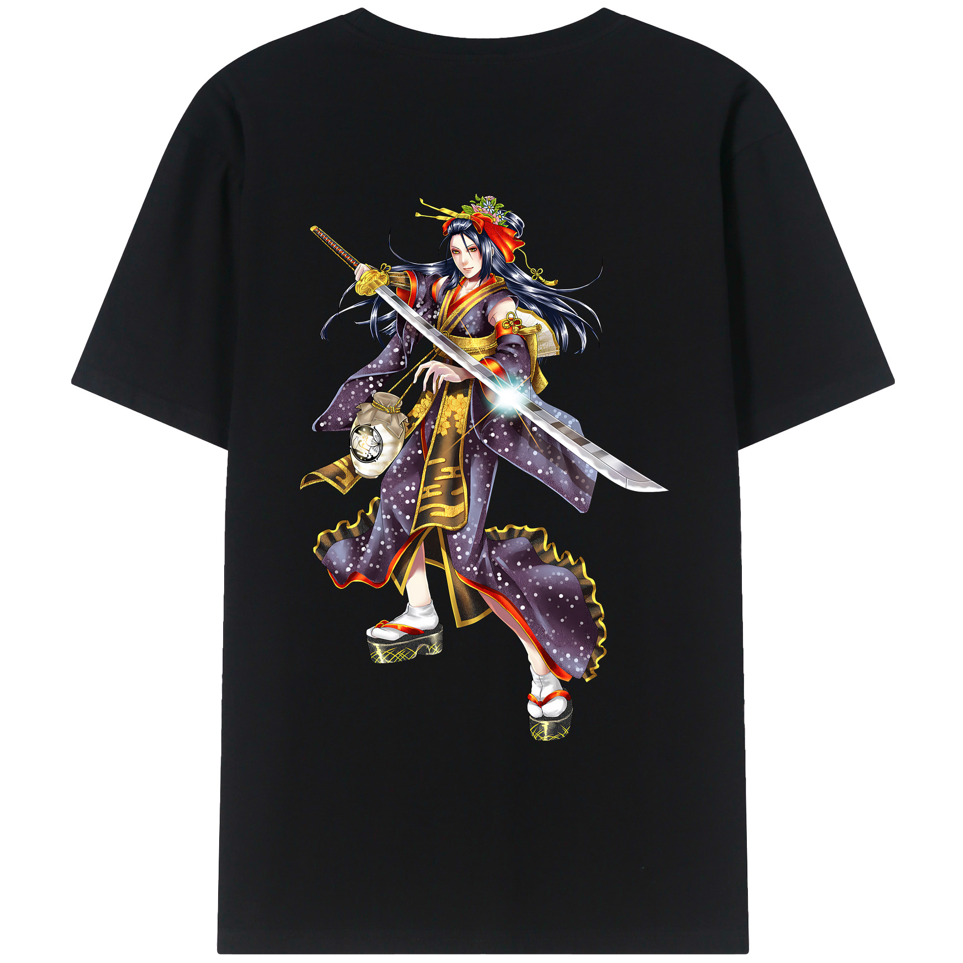 （画像用） 刀剣乱舞 Touken Ranbu レディース半袖Tシャツ(バックプリント)