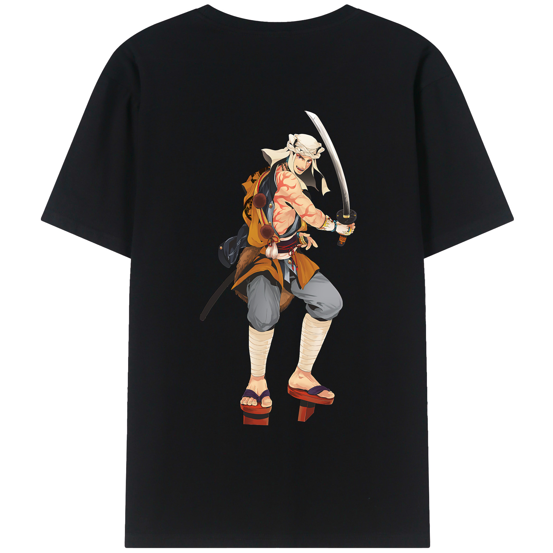 （画像用） 刀剣乱舞 Touken Ranbu レディース半袖Tシャツ(バックプリント)
