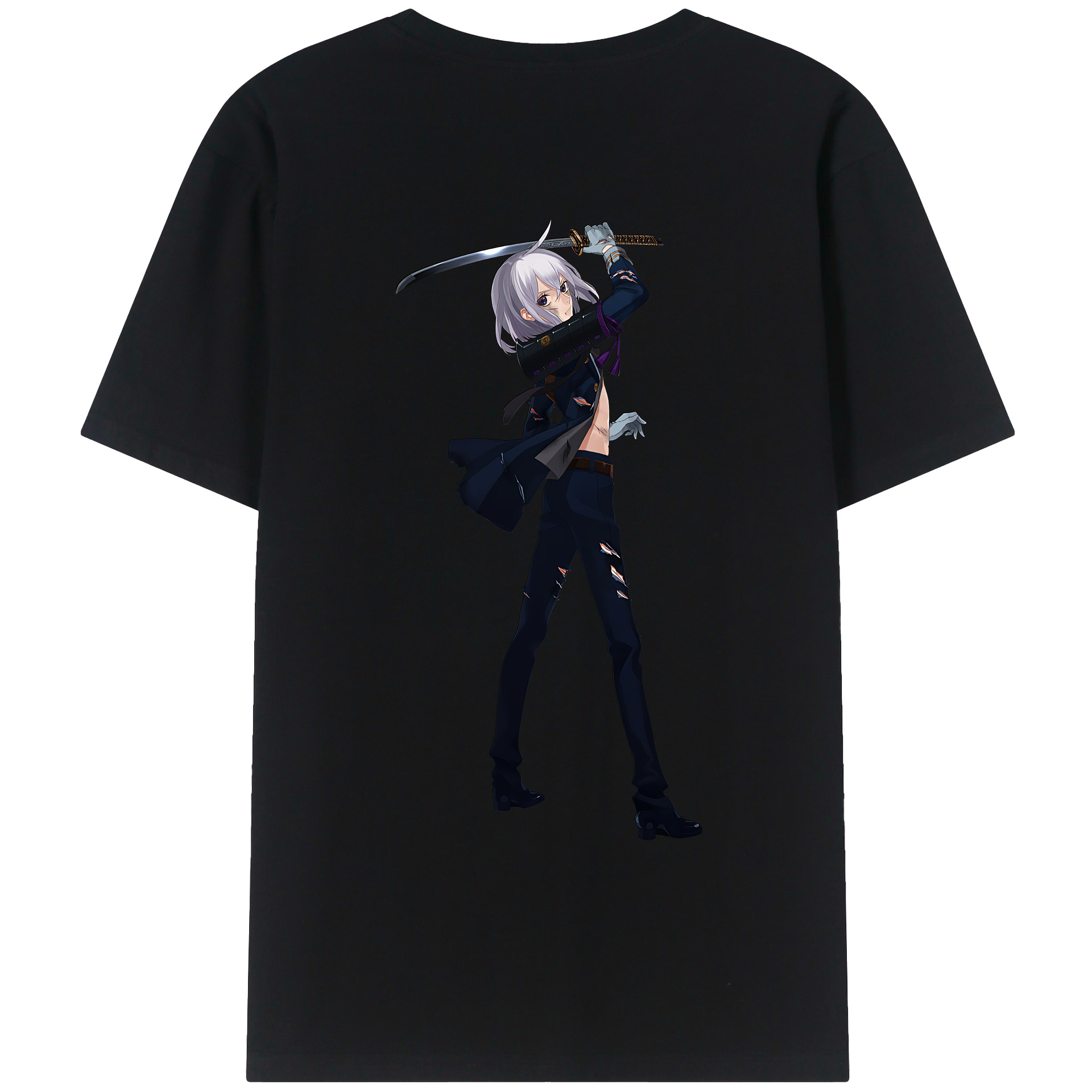 （画像用） 刀剣乱舞 Touken Ranbu レディース半袖Tシャツ(バックプリント)
