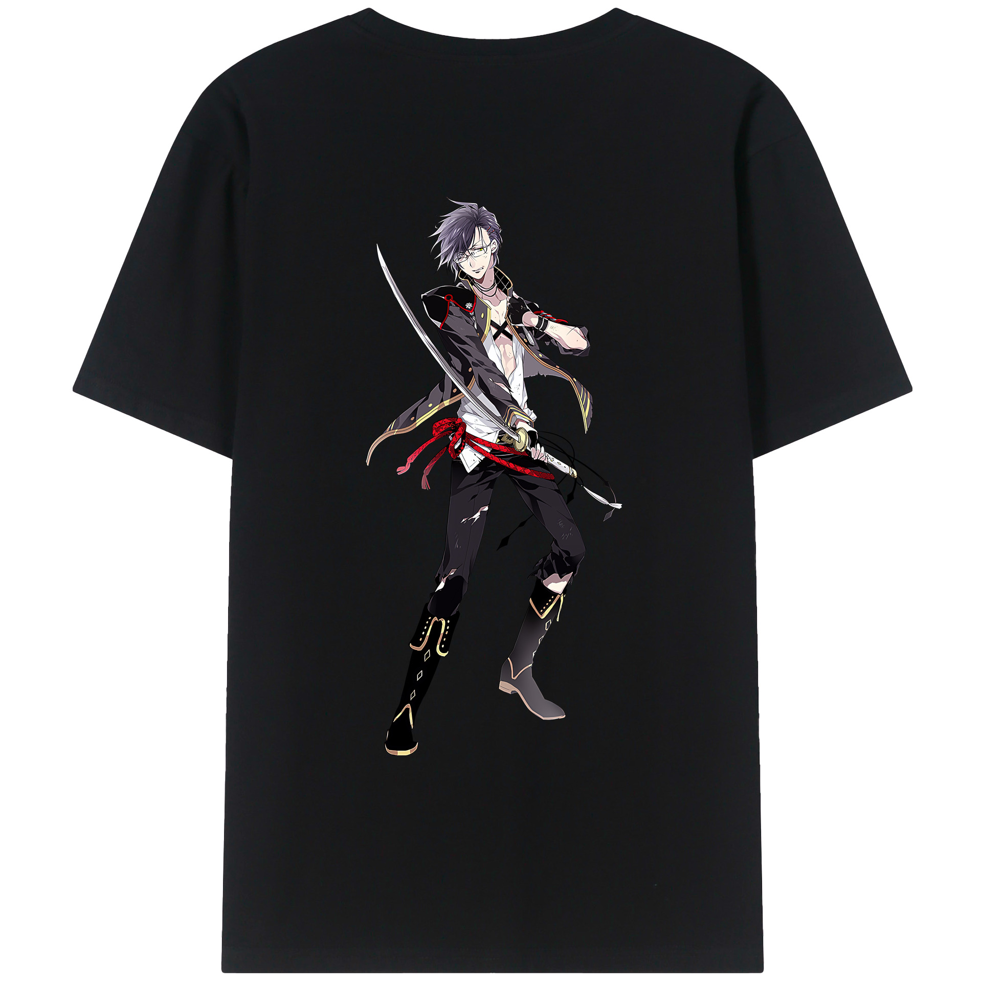 （画像用） 刀剣乱舞 Touken Ranbu レディース半袖Tシャツ(バックプリント)
