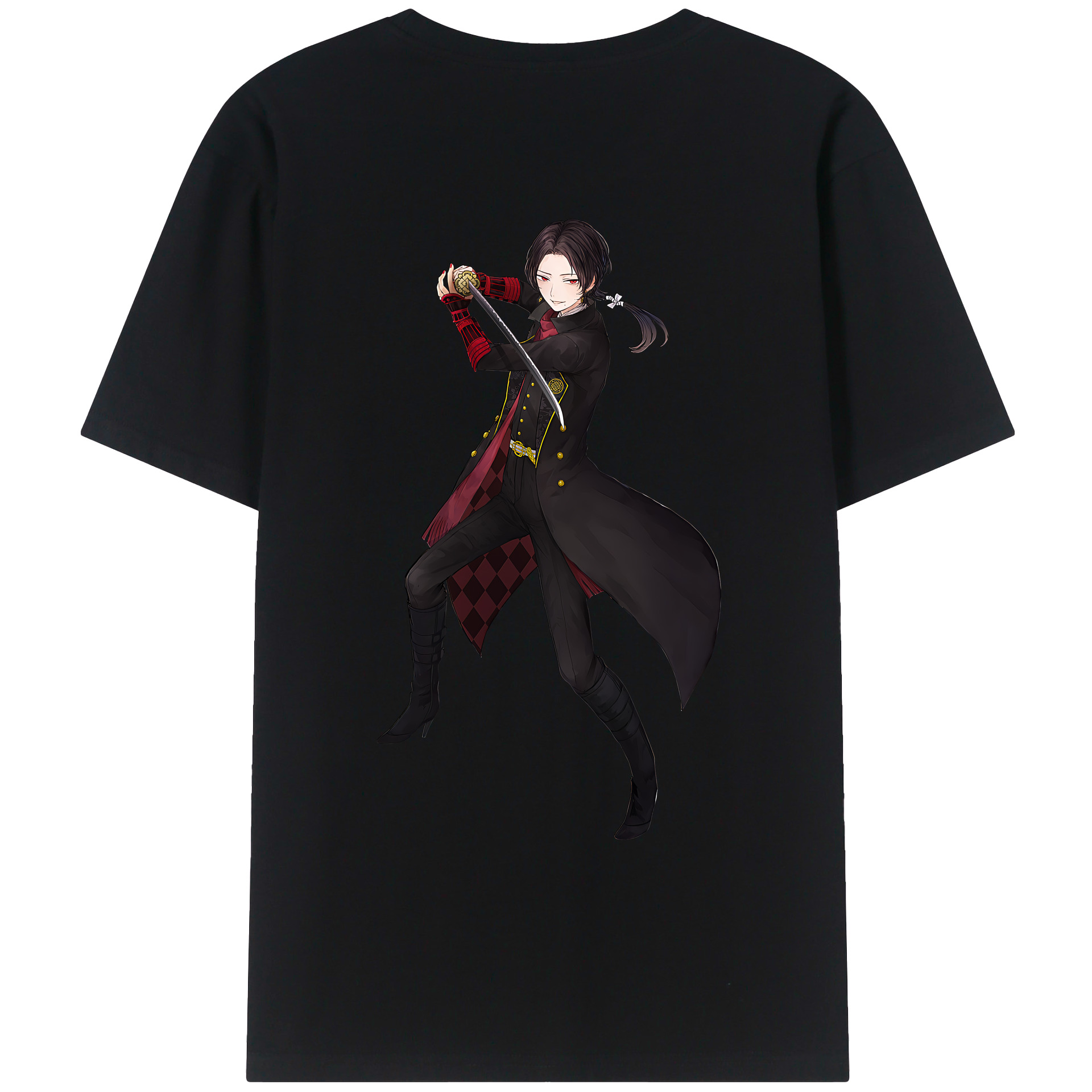 （画像用） 刀剣乱舞 Touken Ranbu レディース半袖Tシャツ(バックプリント)