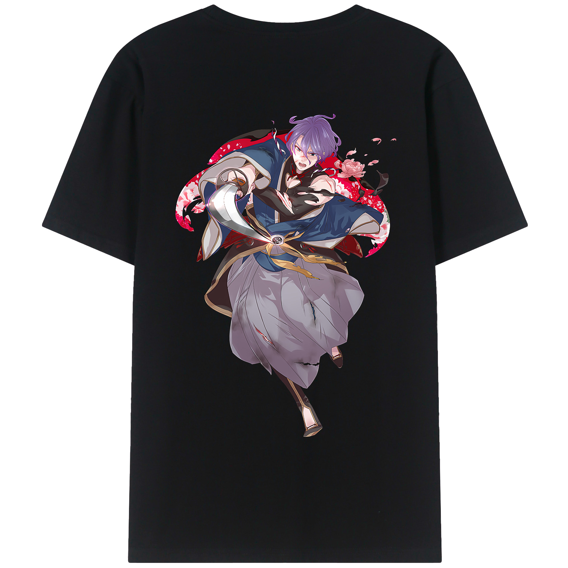 （画像用） 刀剣乱舞 Touken Ranbu レディース半袖Tシャツ(バックプリント)