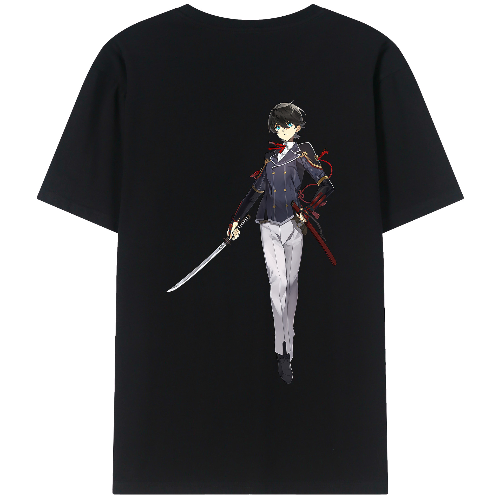 （画像用） 刀剣乱舞 Touken Ranbu レディース半袖Tシャツ(バックプリント)
