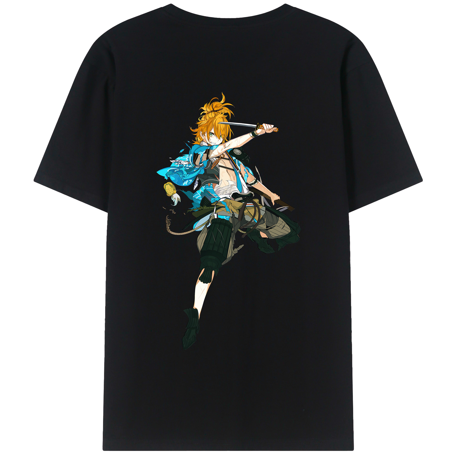 （画像用） 刀剣乱舞 Touken Ranbu レディース半袖Tシャツ(バックプリント)